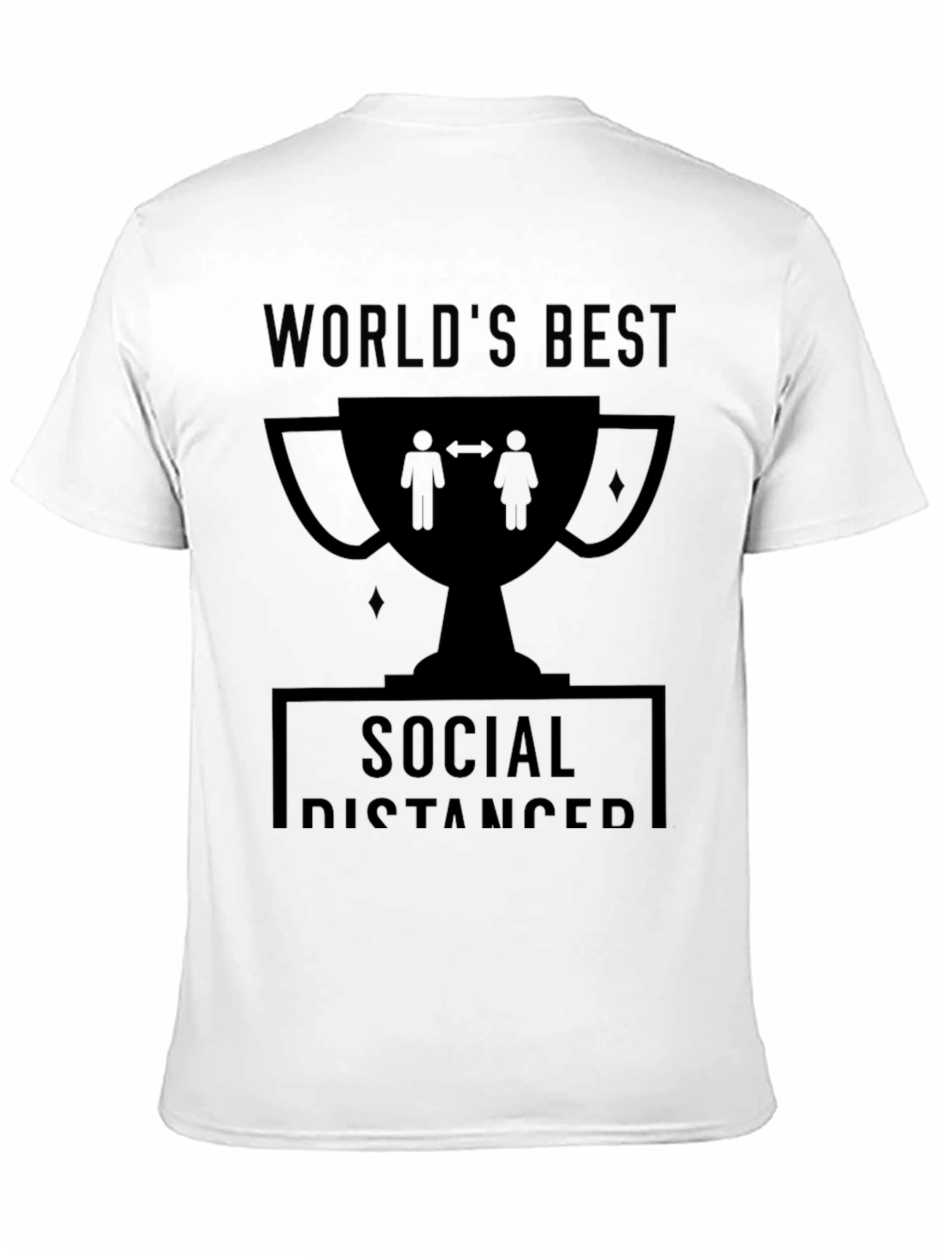 Worlds Best Social Distancer Graphic Tee