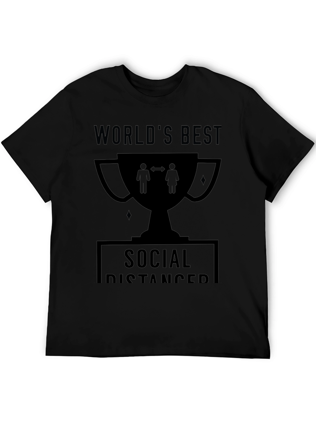 Worlds Best Social Distancer Graphic Tee