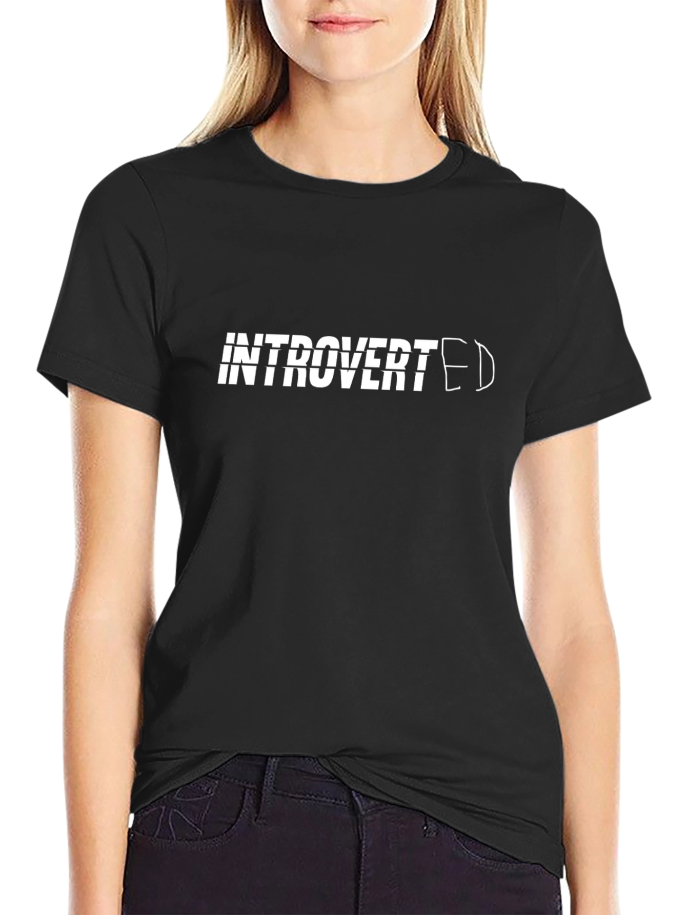 Introverted Graphic T-Shirt - Soft Cotton Tee