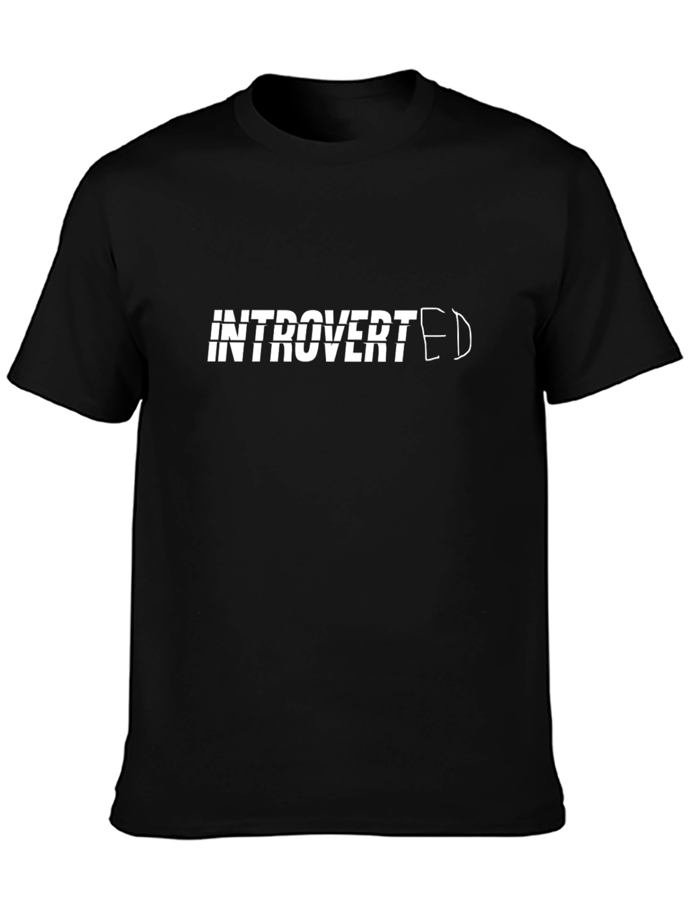 Introverted Graphic T-Shirt - Soft Cotton Tee