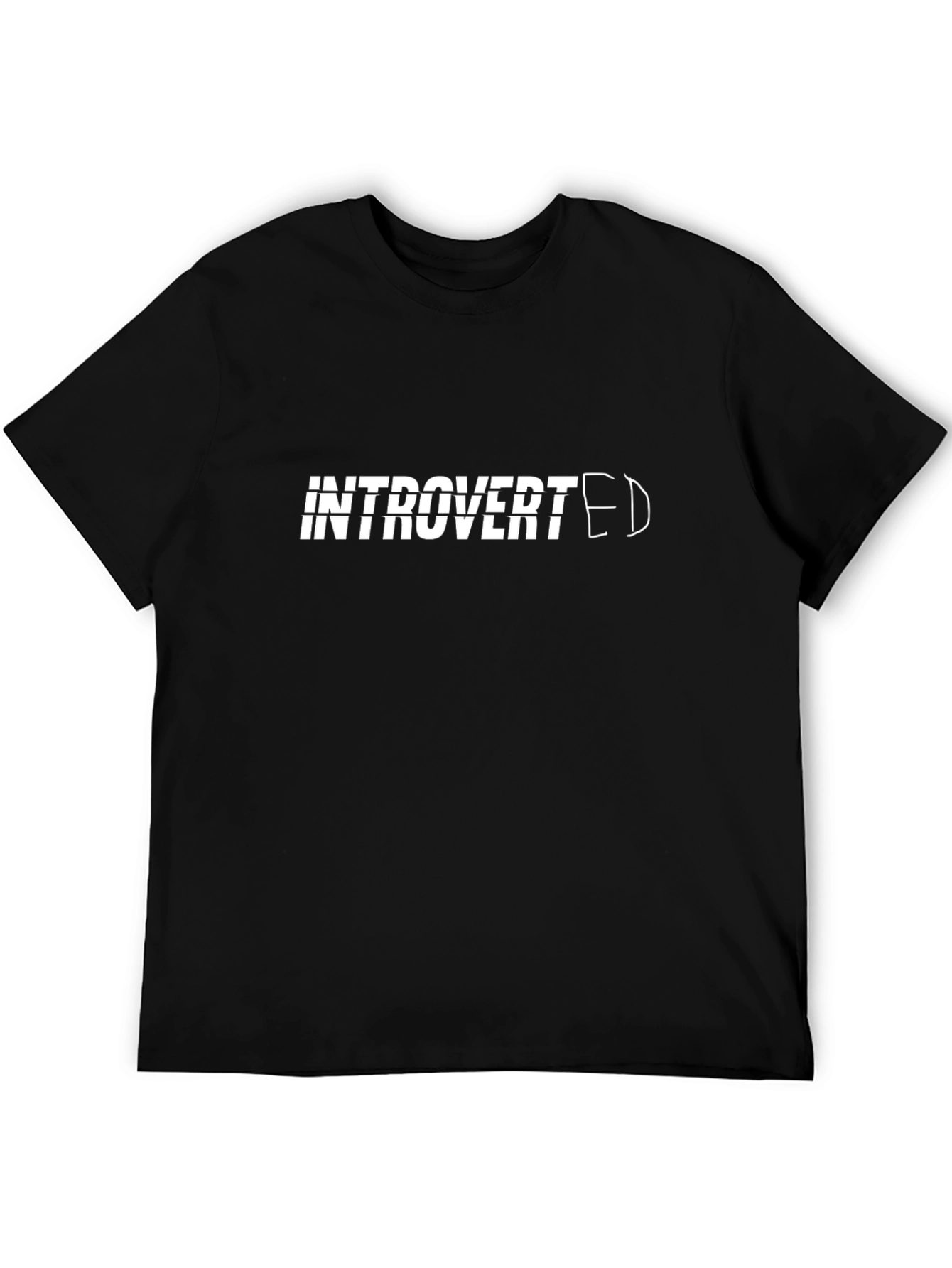 Introverted Graphic T-Shirt - Soft Cotton Tee