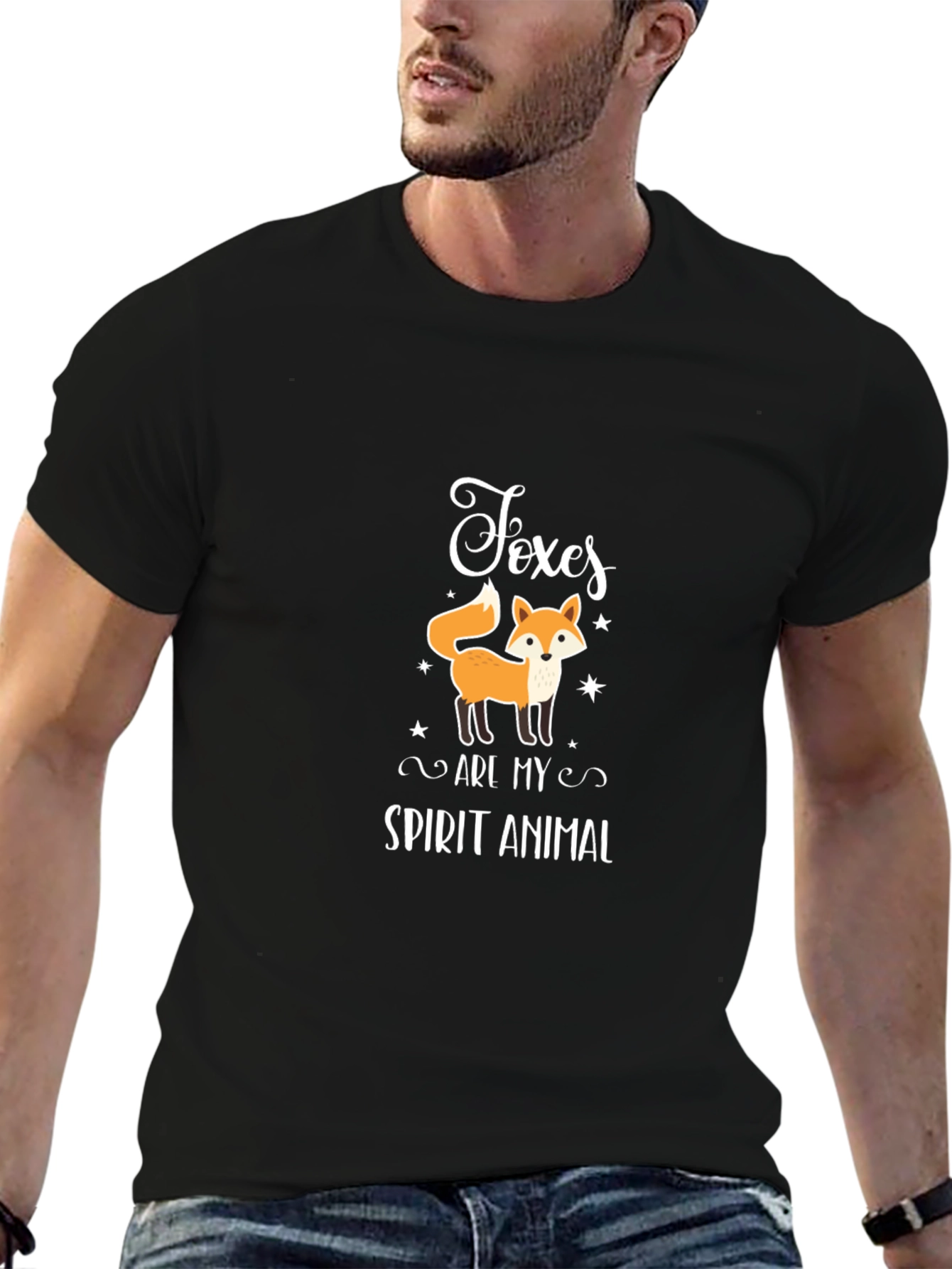 Foxes Are My Spirit Animal Graphic T-Shirt