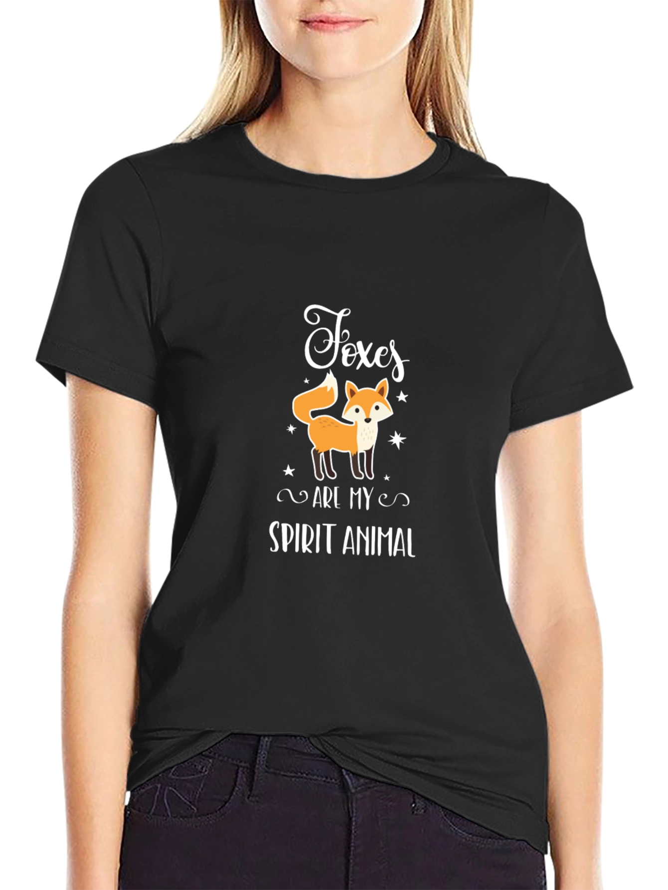 Foxes Are My Spirit Animal Graphic T-Shirt
