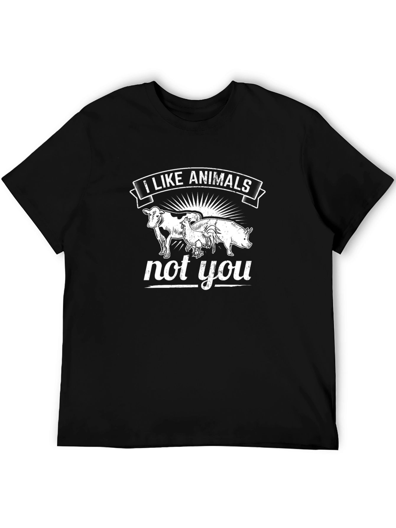 I Like Animals Not You T-Shirt