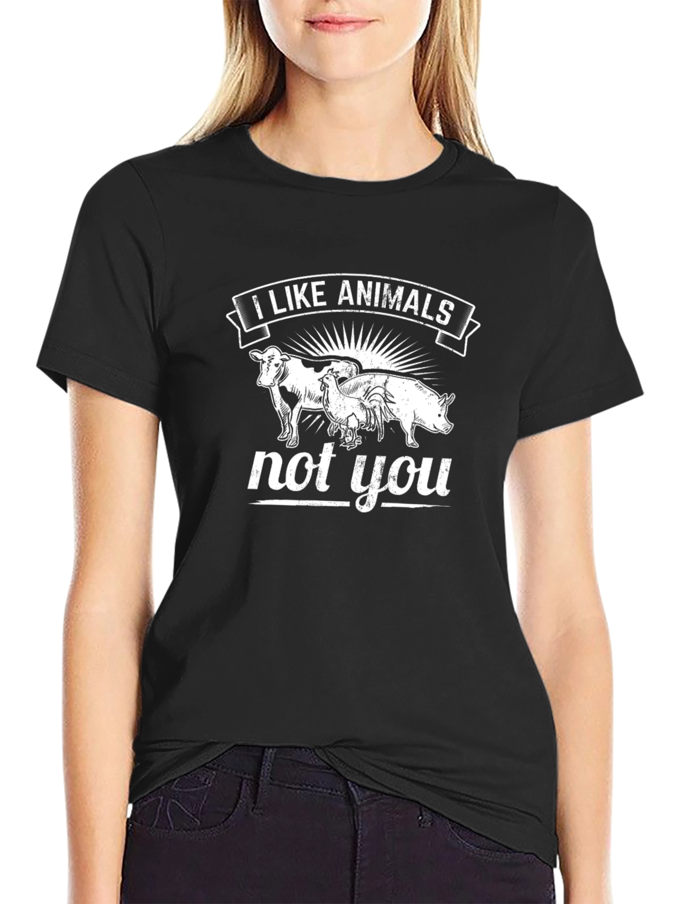 I Like Animals Not You T-Shirt
