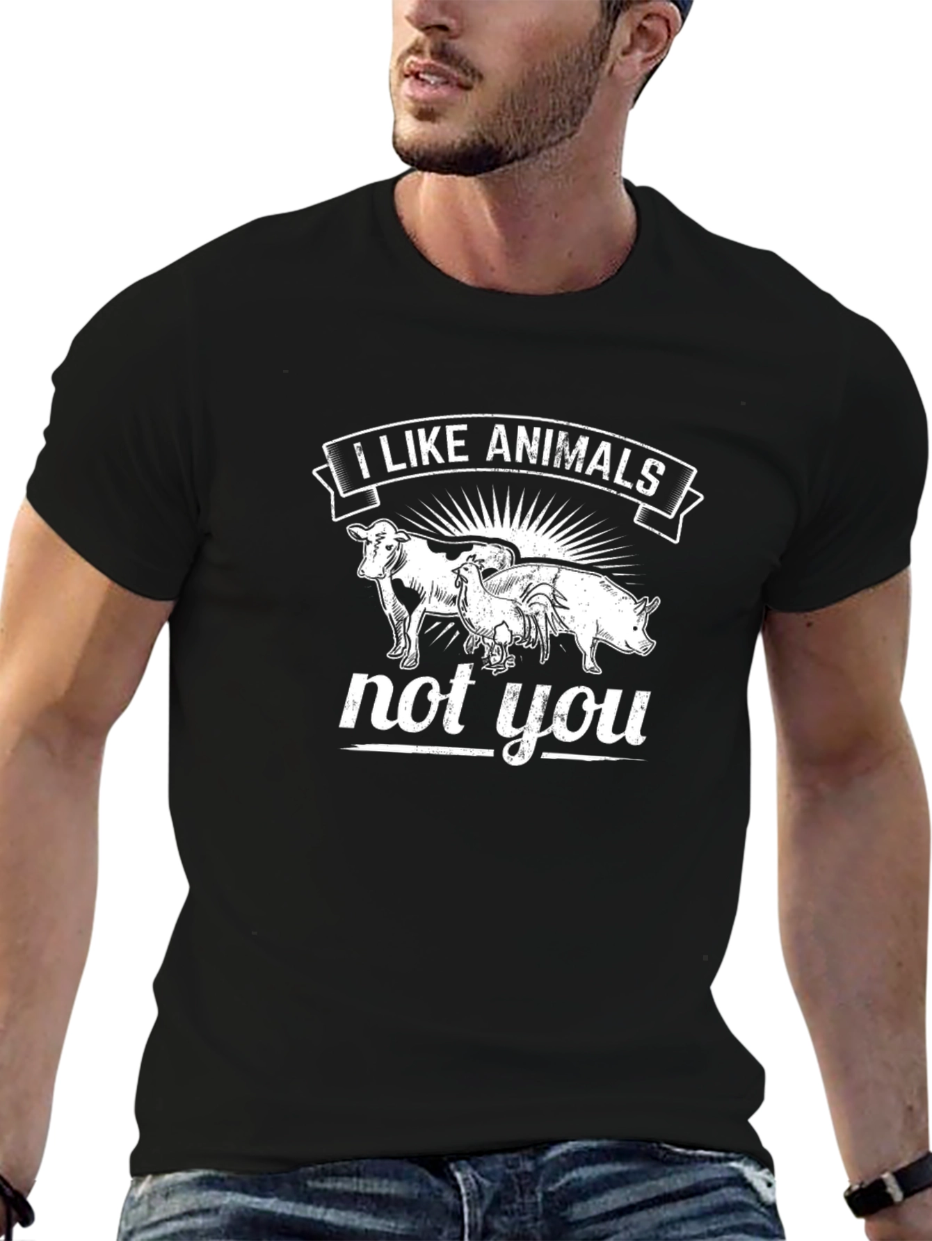 I Like Animals Not You T-Shirt
