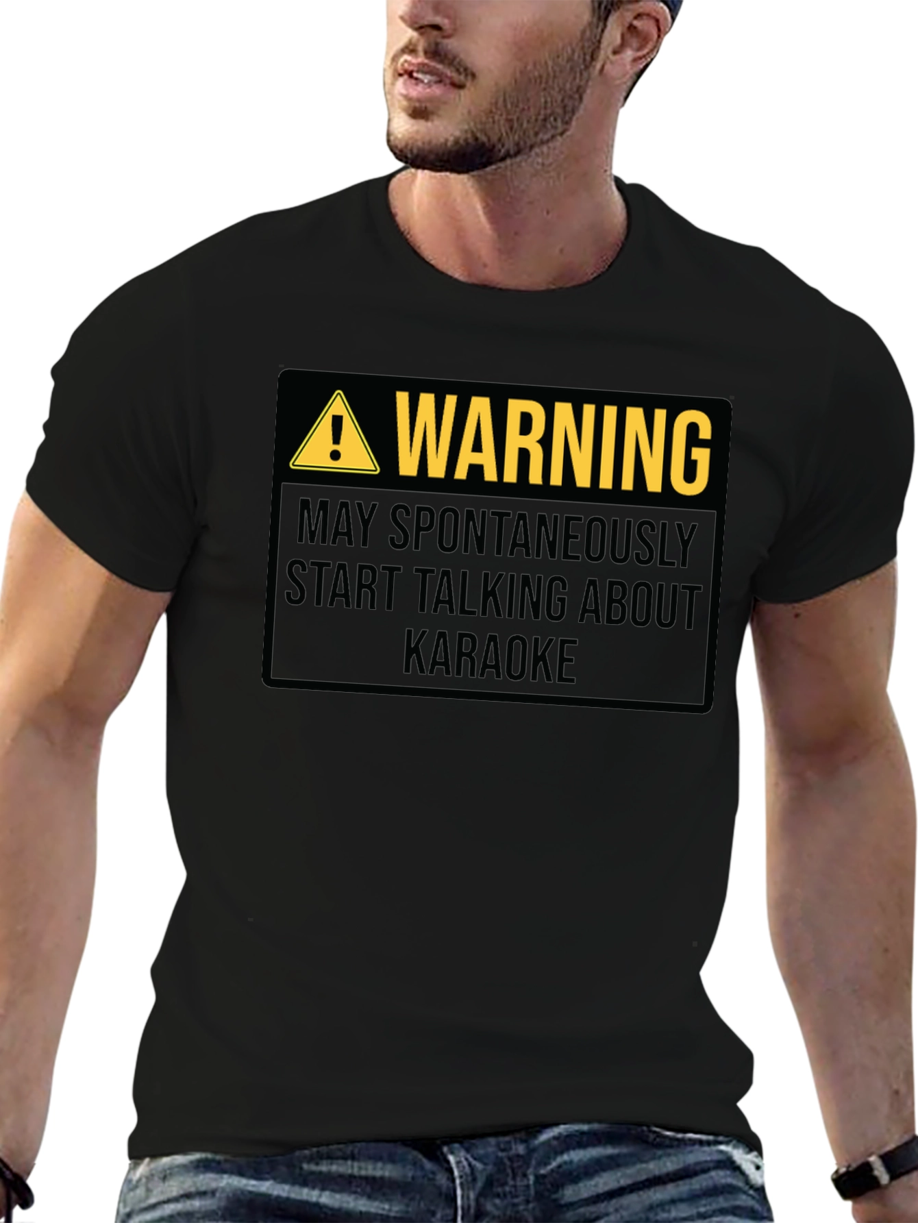Warning Karaoke T-Shirt