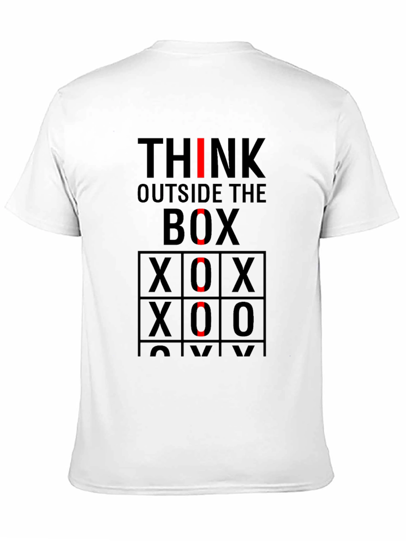Think Outside the Box Graphic T-Shirt