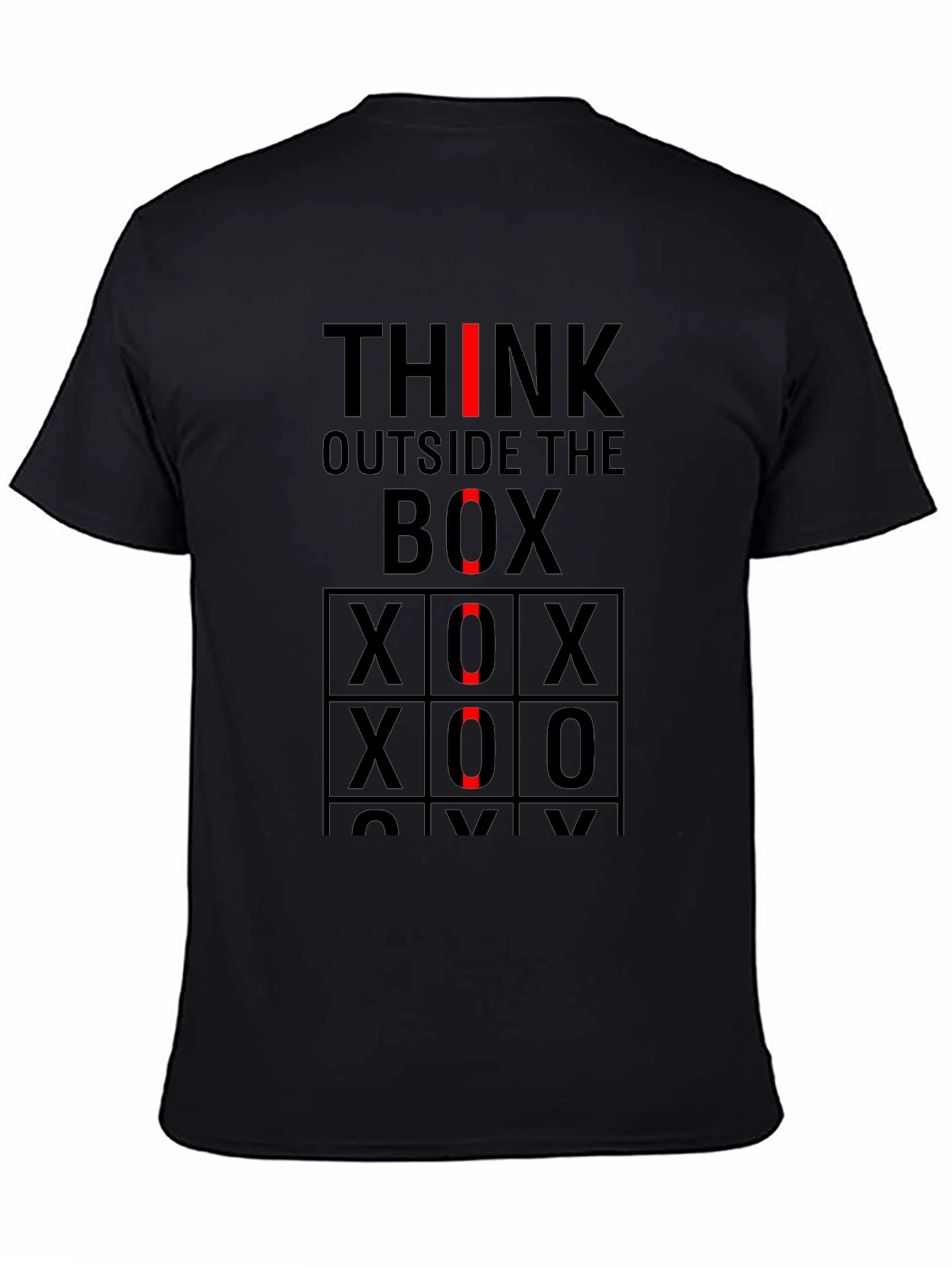 Think Outside the Box Graphic T-Shirt
