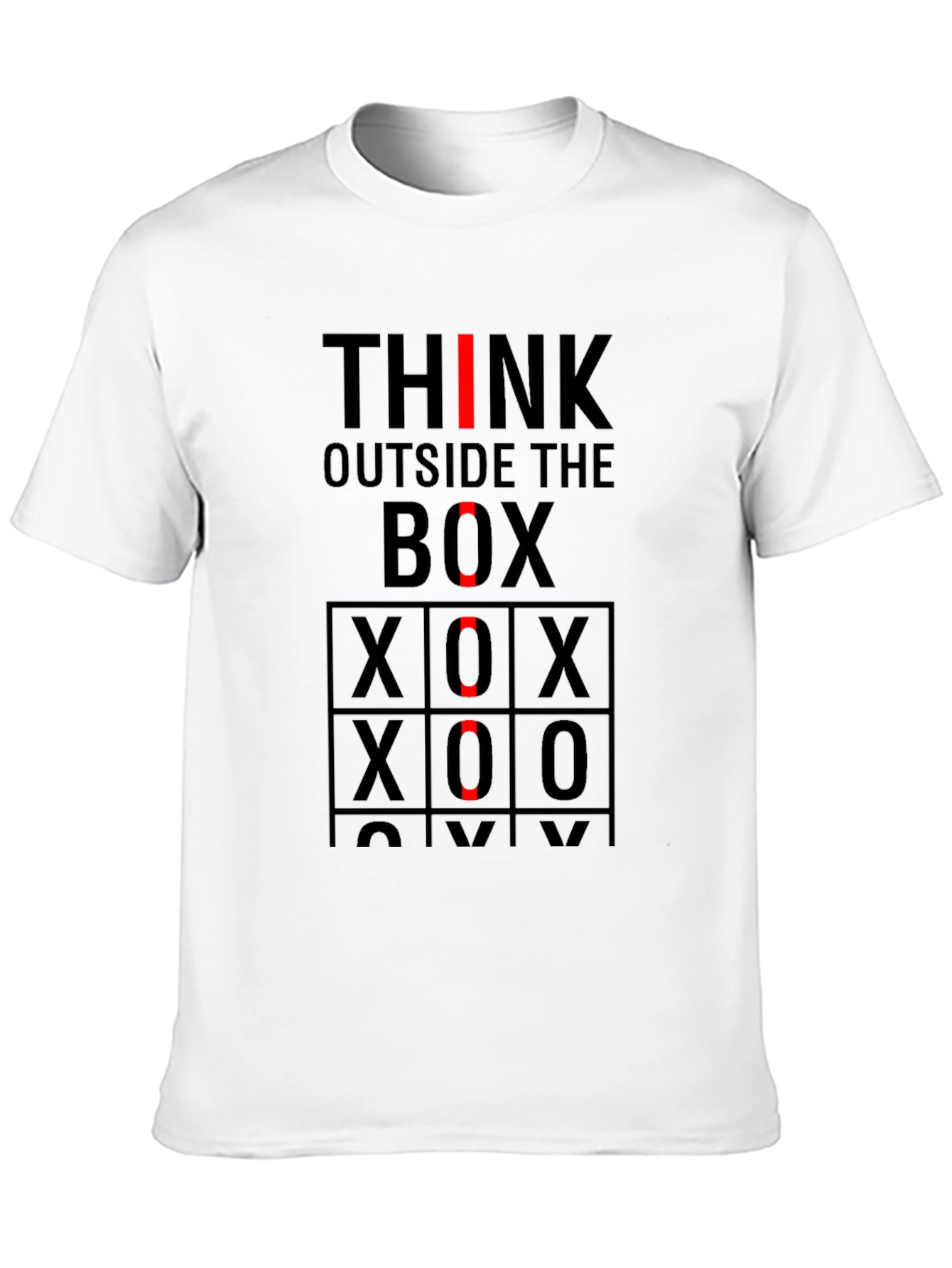Think Outside the Box Graphic T-Shirt