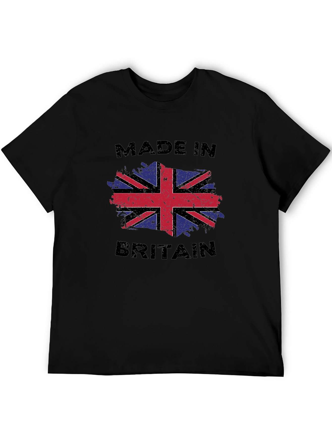 Made In Britain UK Flag Graphic T-Shirt