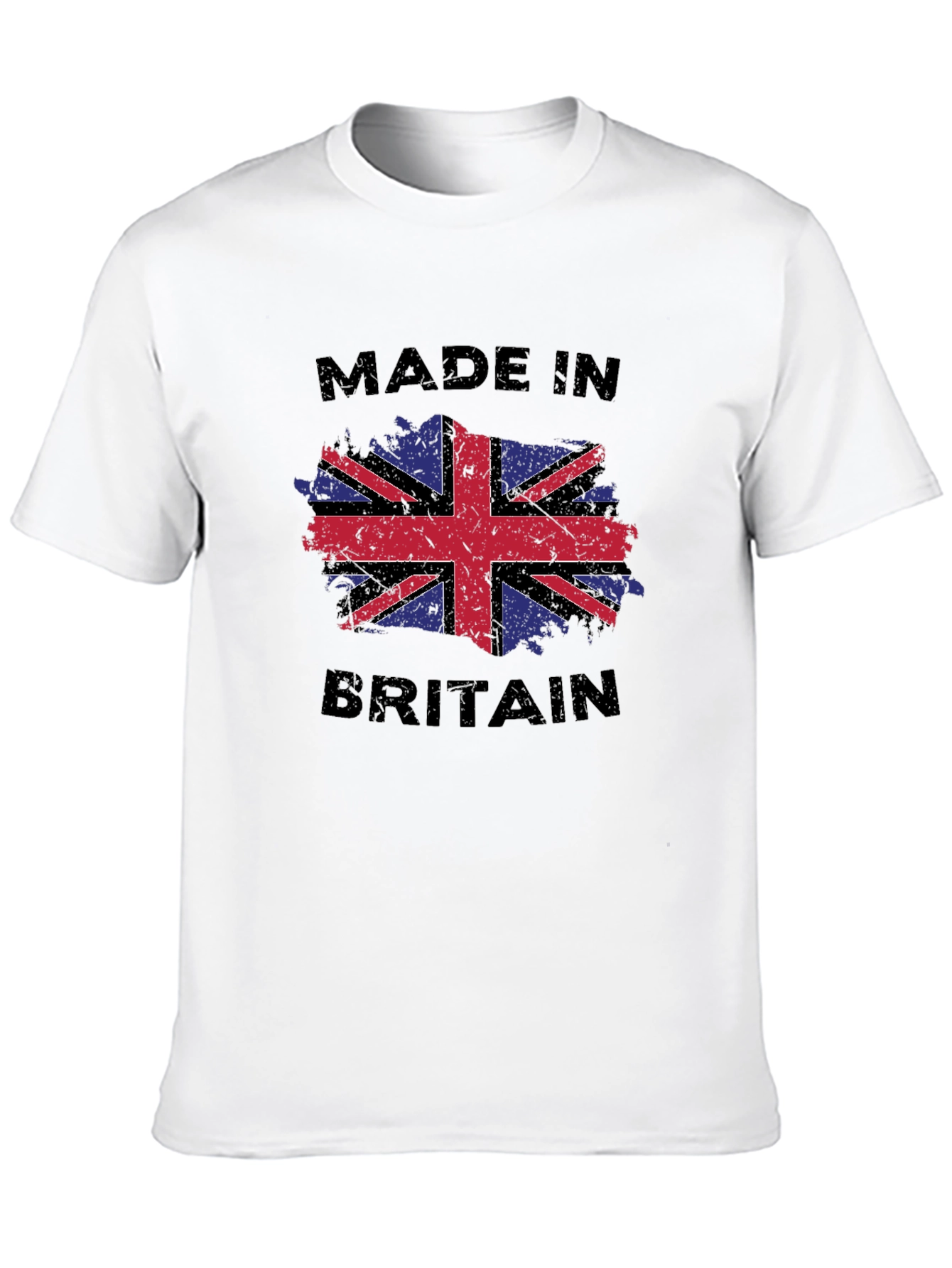 Made In Britain UK Flag Graphic T-Shirt