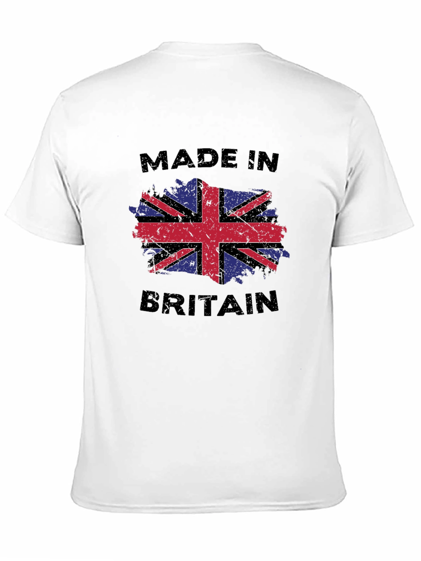 Made In Britain UK Flag Graphic T-Shirt