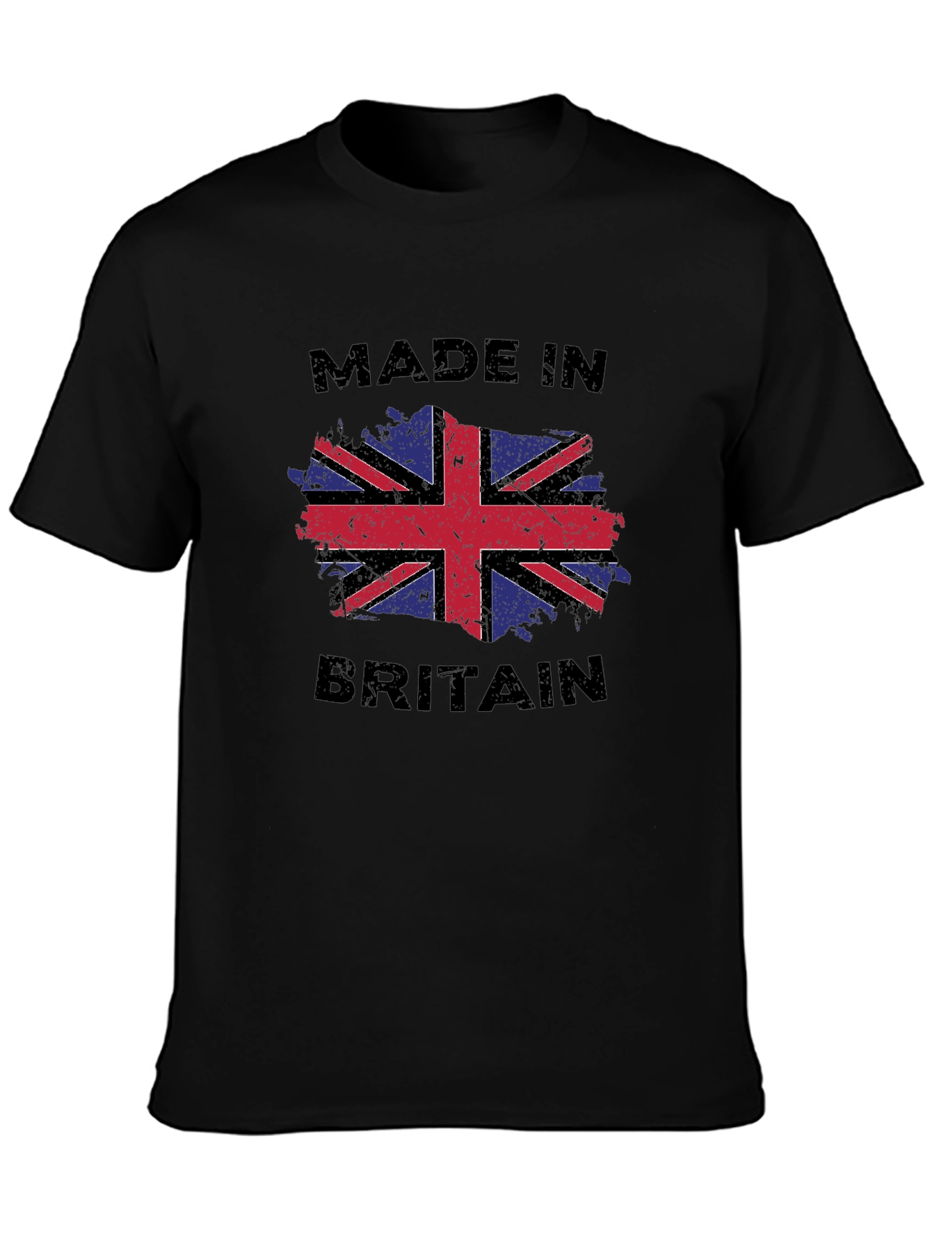 Made In Britain UK Flag Graphic T-Shirt