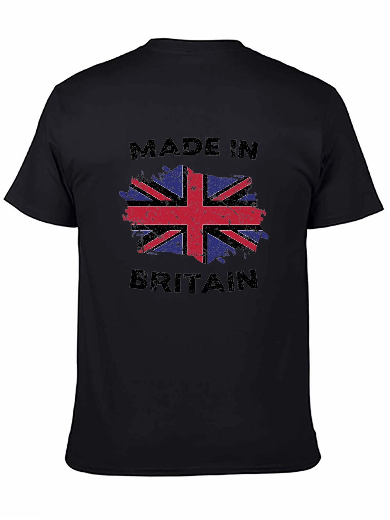 Made In Britain UK Flag Graphic T-Shirt