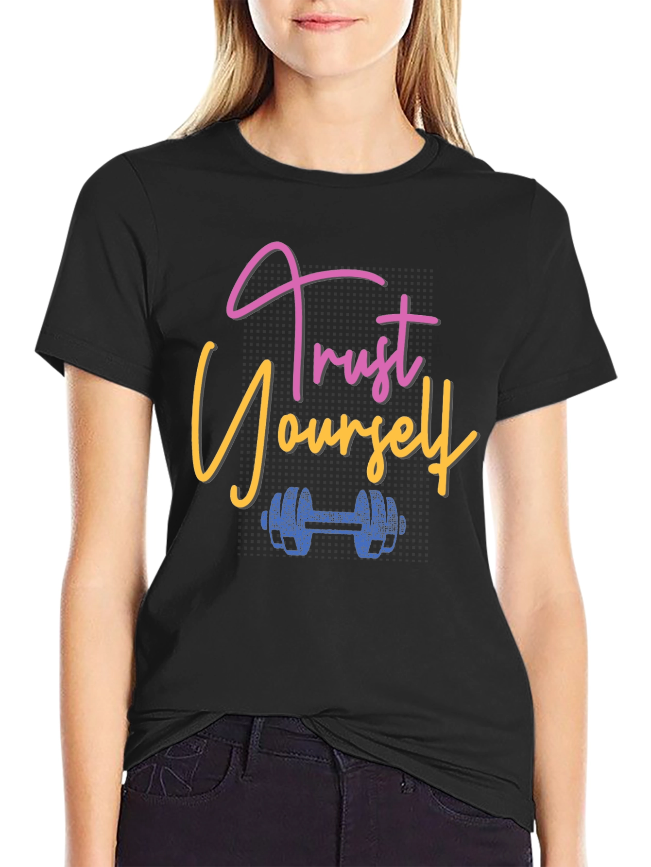 Trust Yourself Fitness Graphic T-Shirt