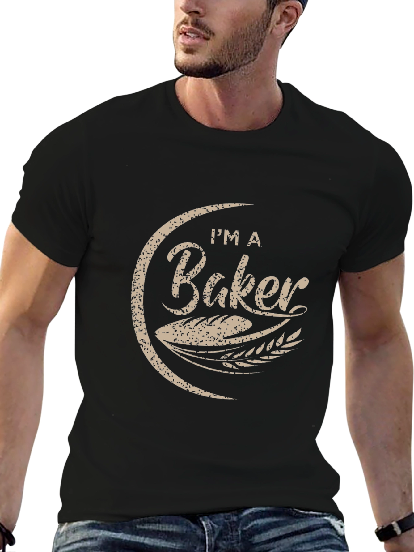 Im a Baker T-Shirt: Classic Crew Neck Stylish Design