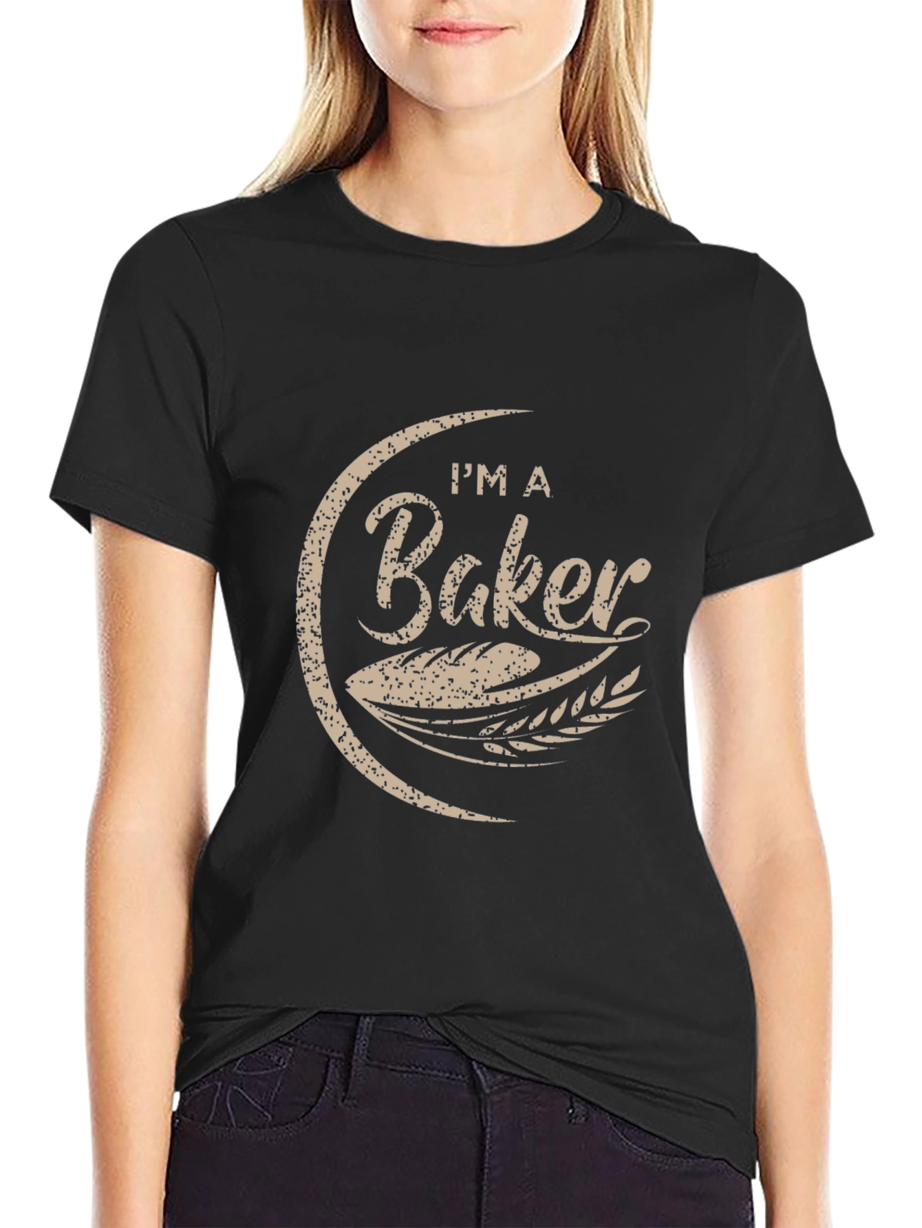 Im a Baker T-Shirt: Classic Crew Neck Stylish Design