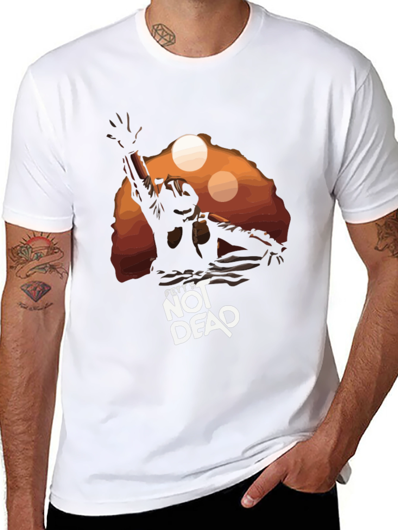Fetts Not Dead Black T-Shirt