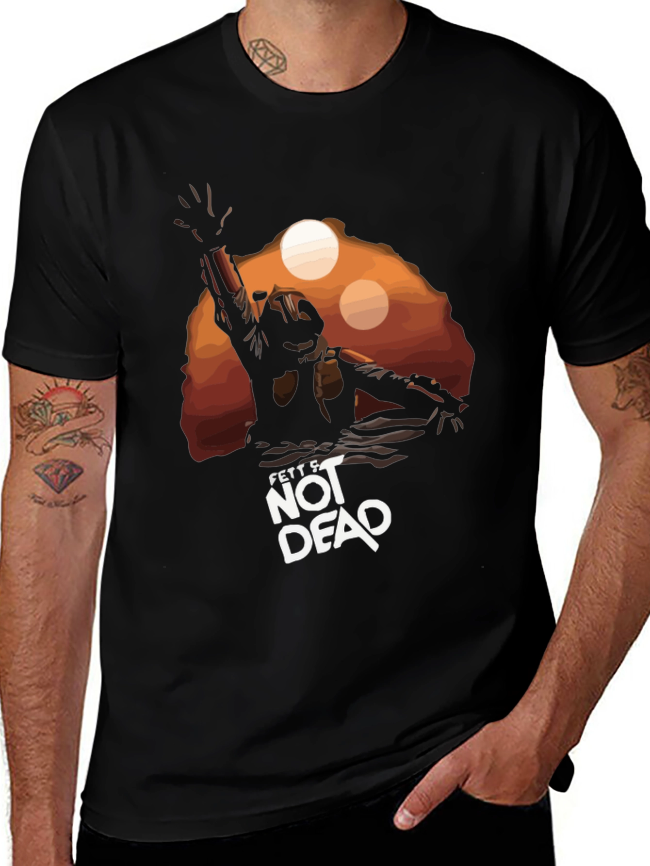 Fetts Not Dead Black T-Shirt