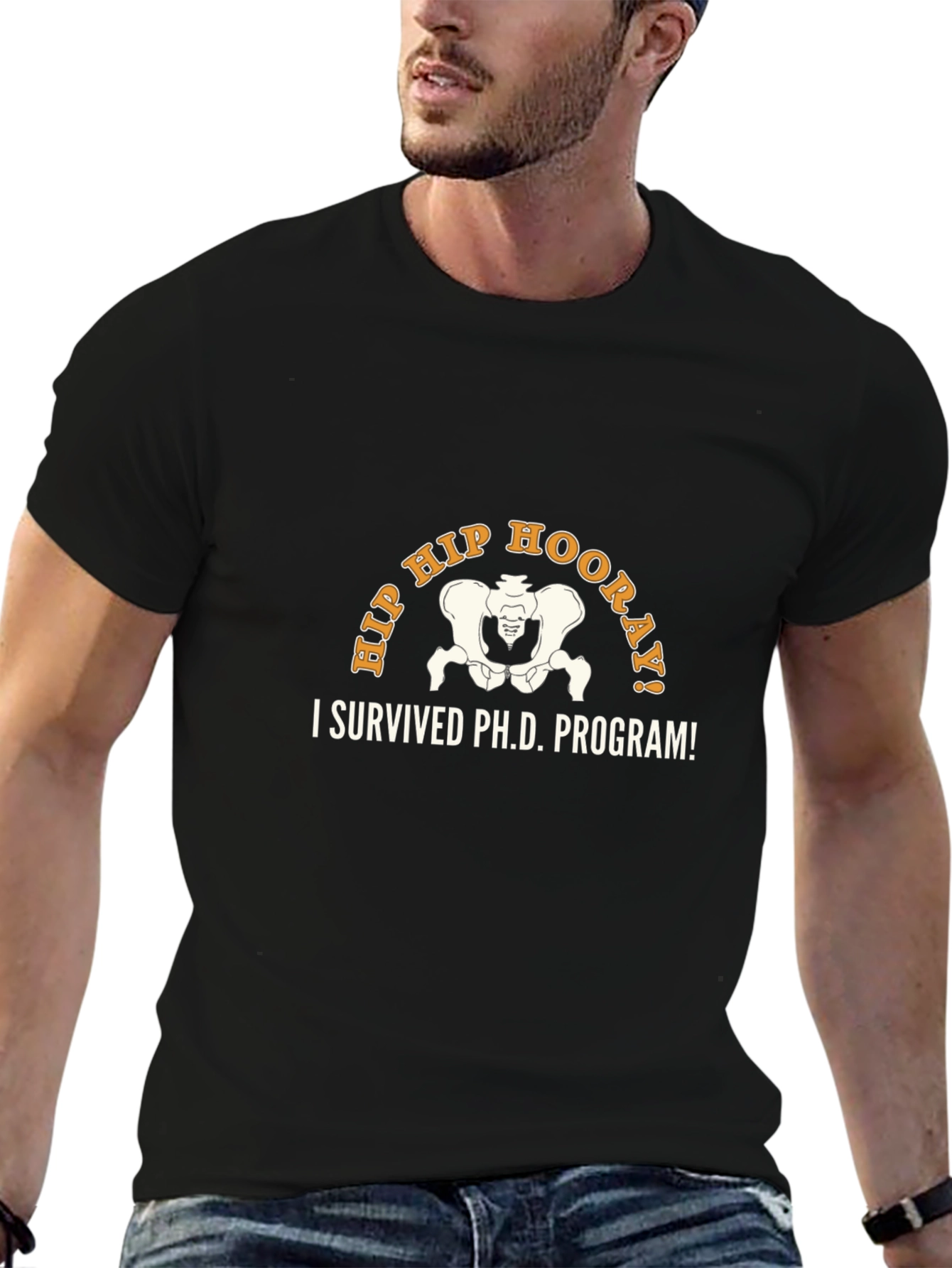 Hip Hip Hooray! I Survived Ph.D. Program T-Shirt