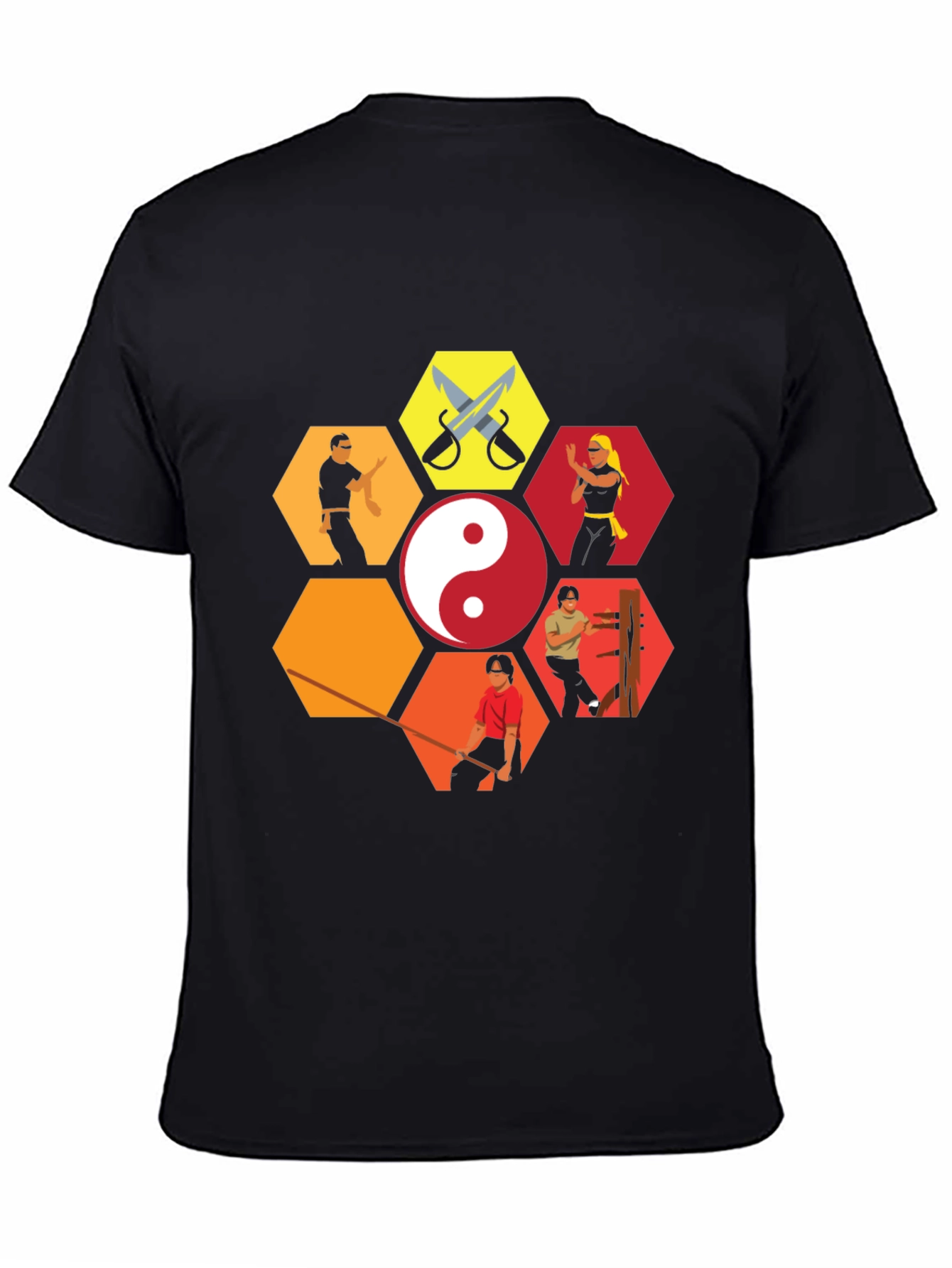 Martial Arts Hexagon T-Shirt
