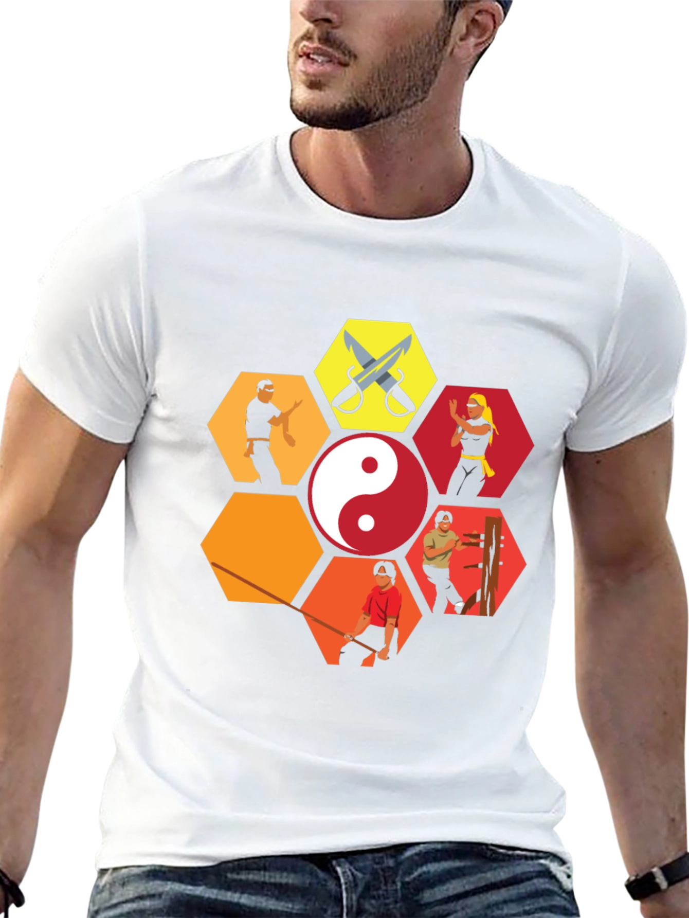 Martial Arts Hexagon T-Shirt