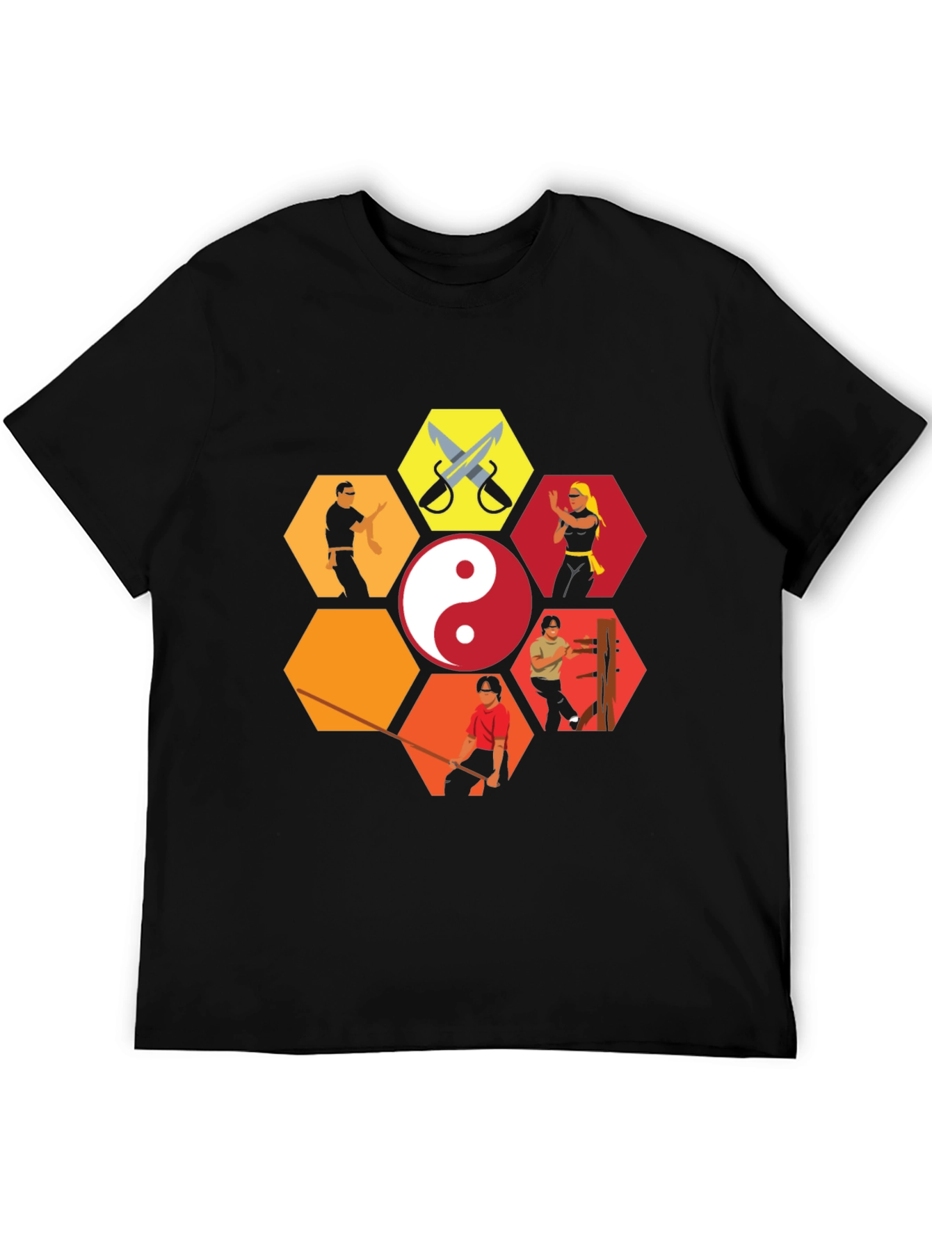 Martial Arts Hexagon T-Shirt