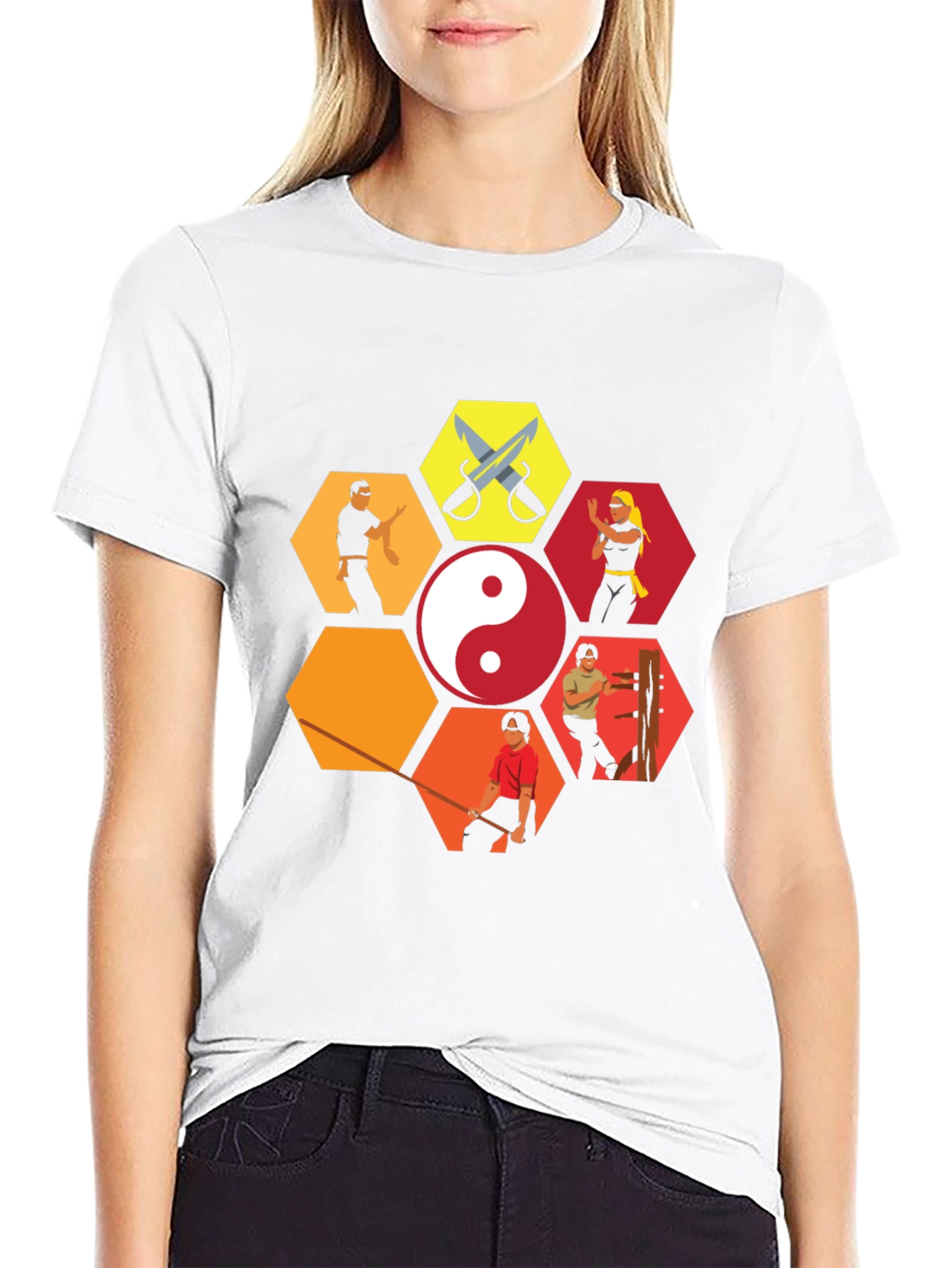 Martial Arts Hexagon T-Shirt