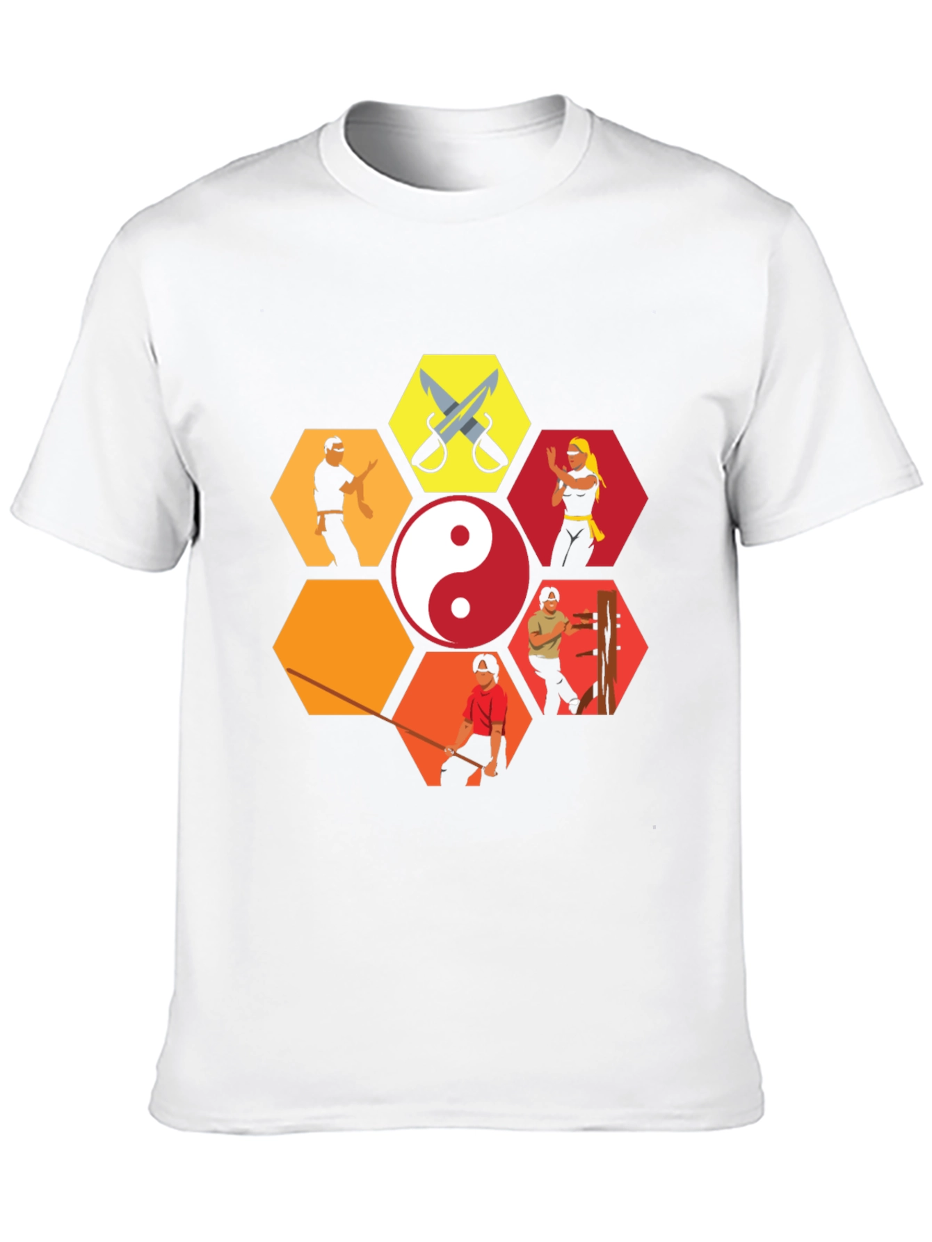 Martial Arts Hexagon T-Shirt