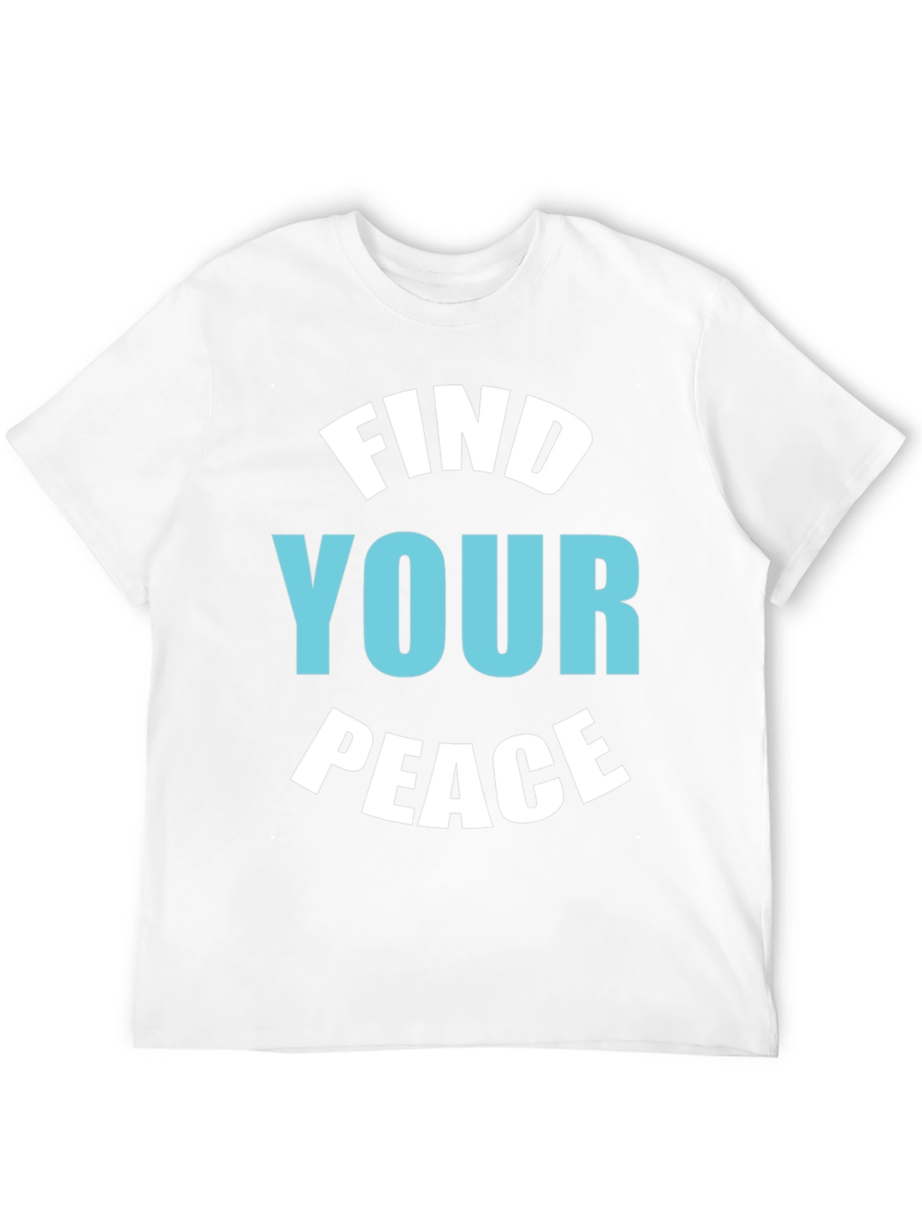 Find Your Peace Black Graphic Tee