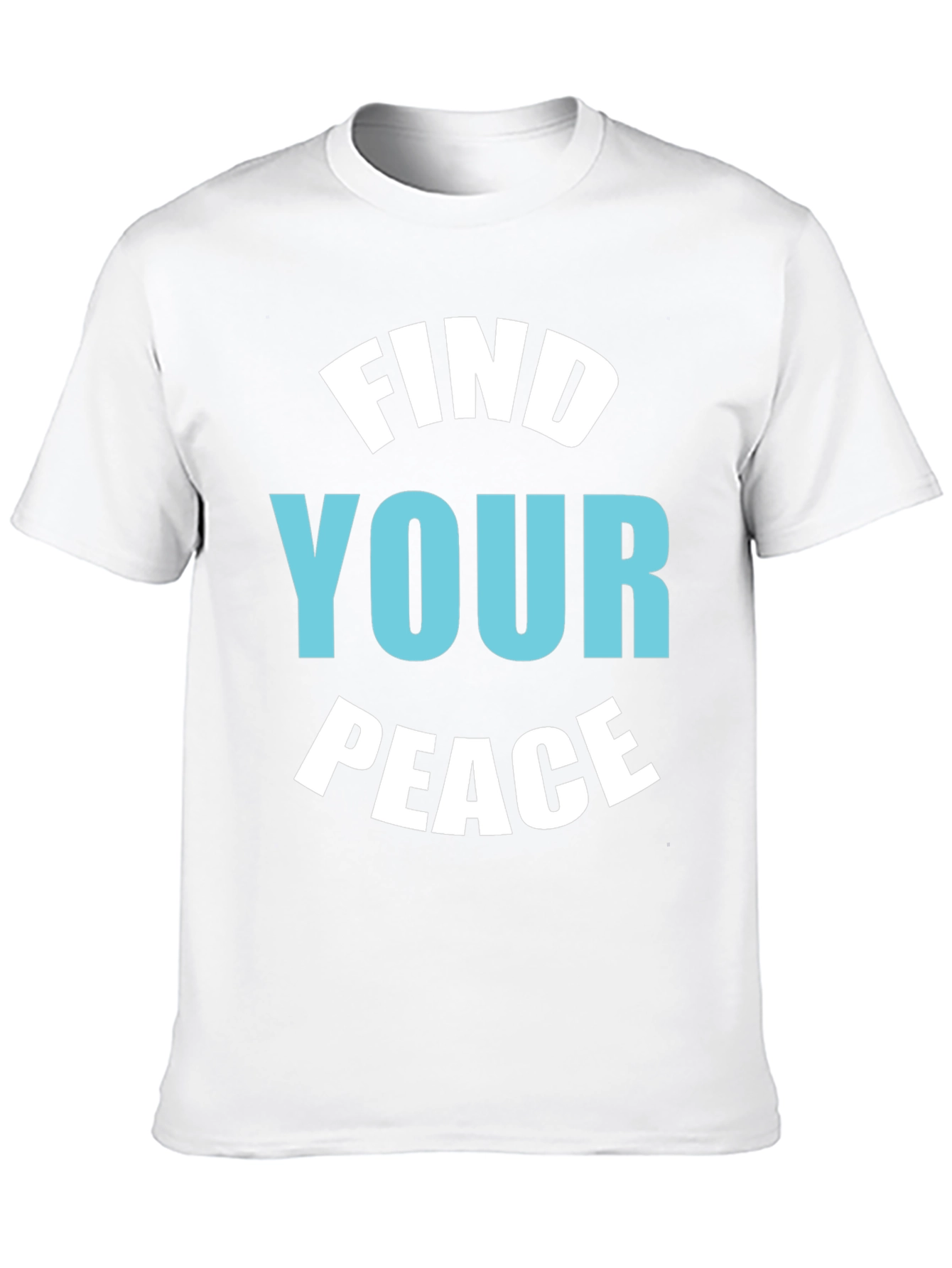 Find Your Peace Black Graphic Tee