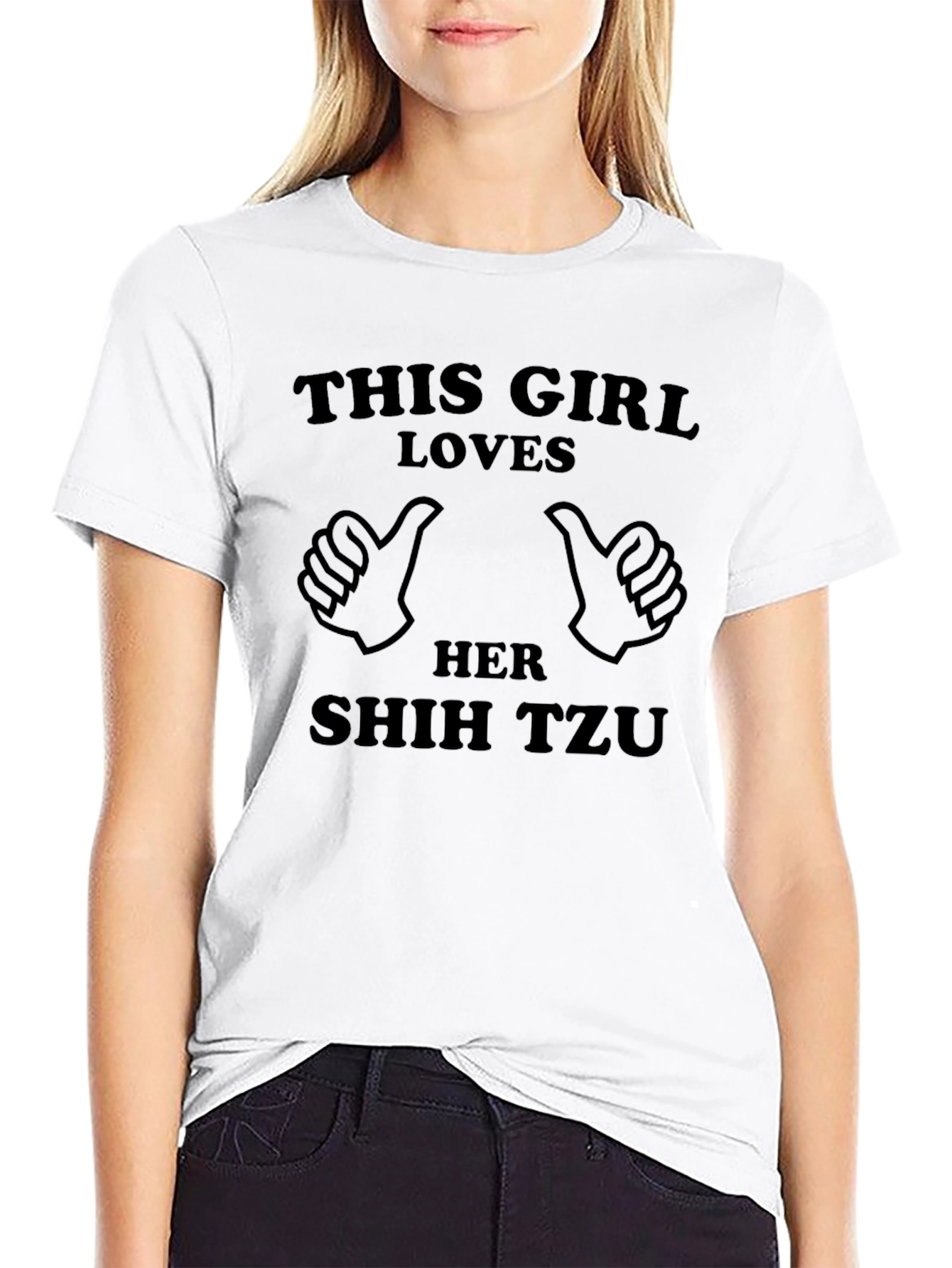 This Girl Loves Her Shih Tzu T-Shirt