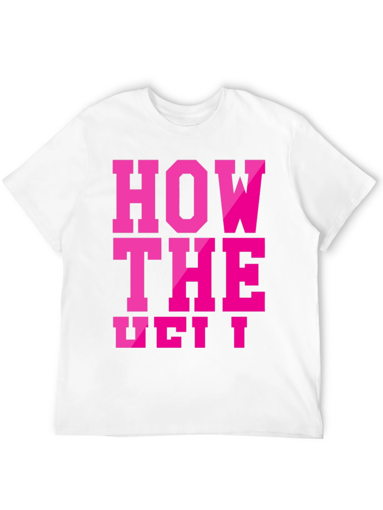 How The Veil T-Shirt - Bold Graphic Tee