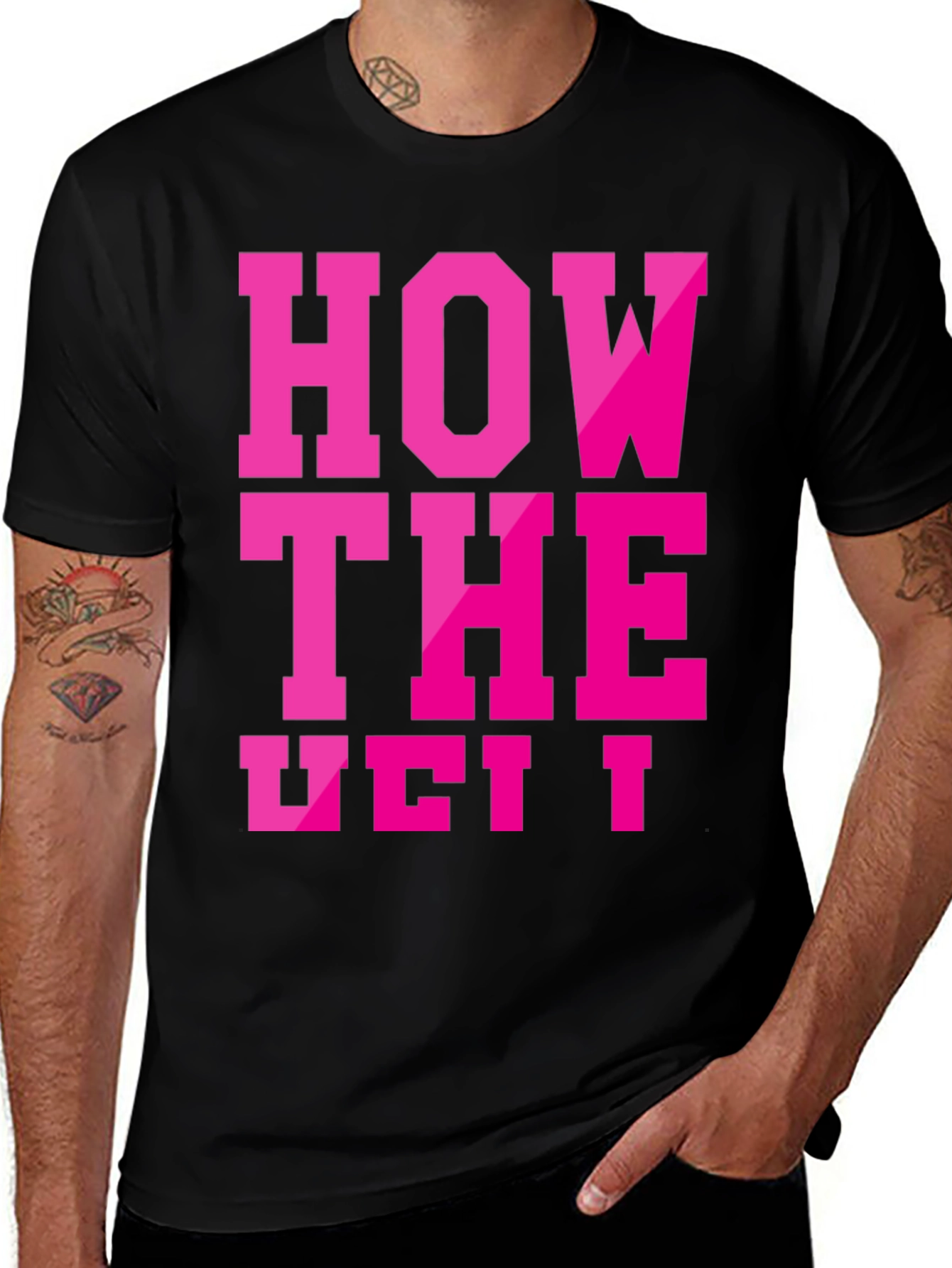 How The Veil T-Shirt - Bold Graphic Tee