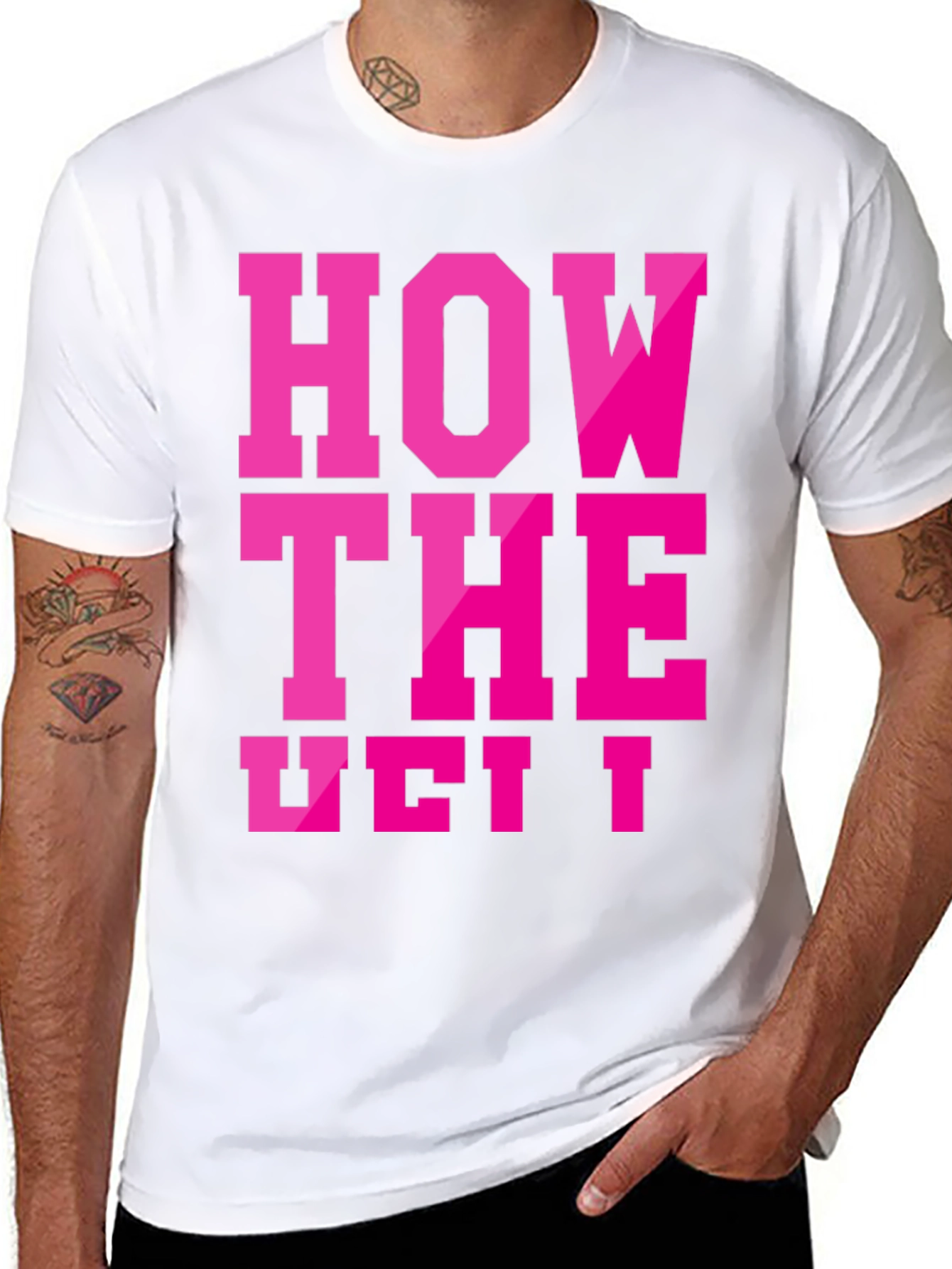 How The Veil T-Shirt - Bold Graphic Tee