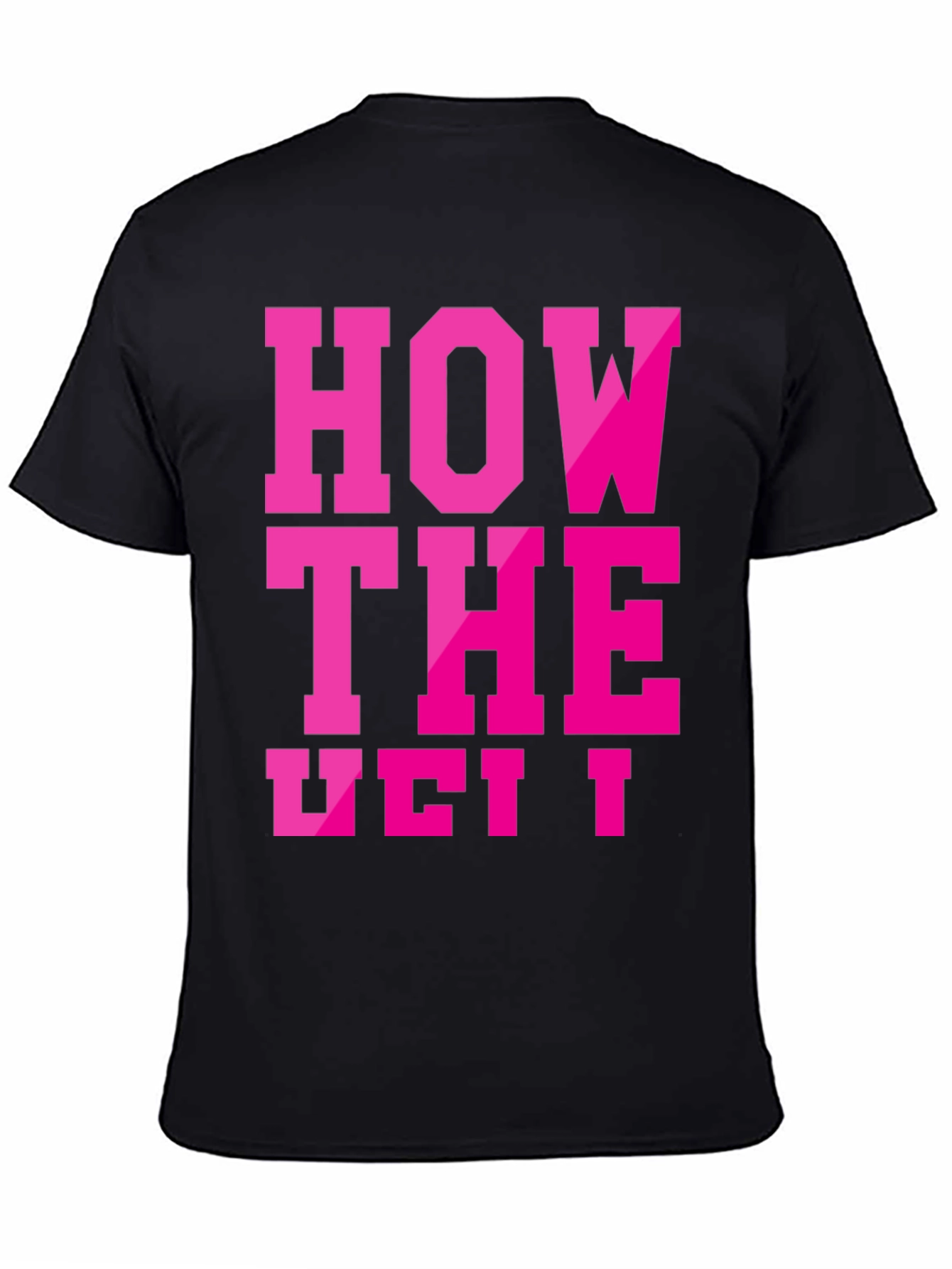 How The Veil T-Shirt - Bold Graphic Tee