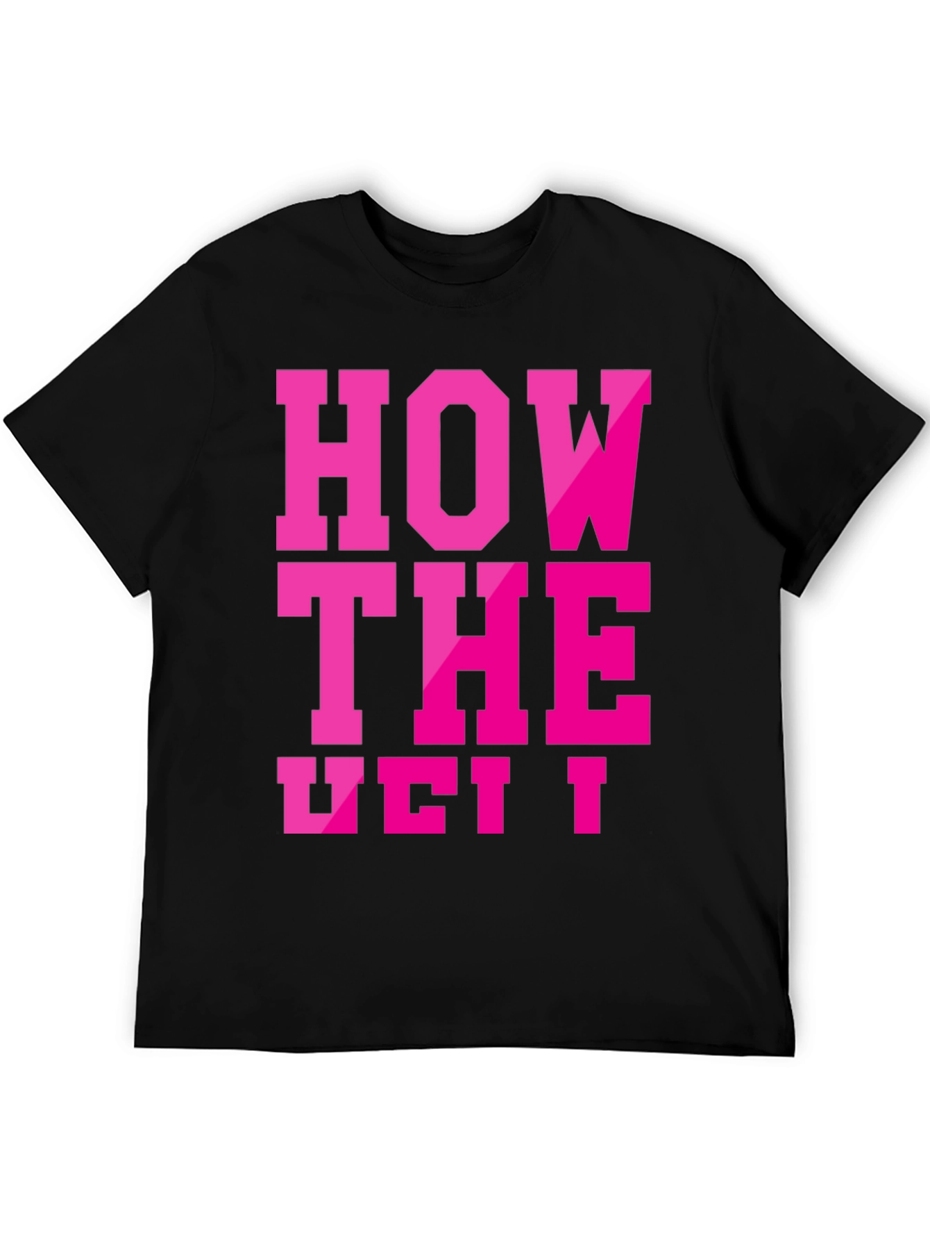 How The Veil T-Shirt - Bold Graphic Tee
