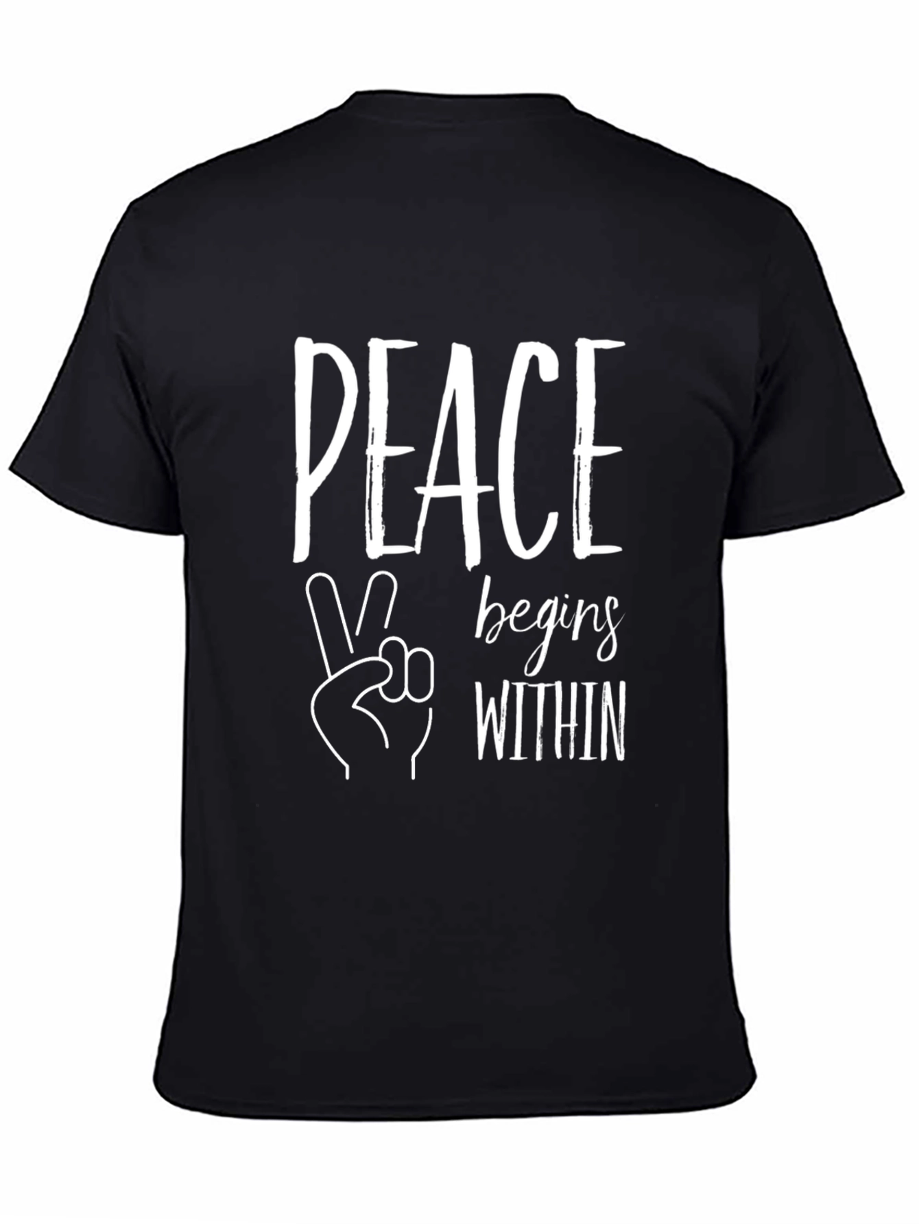 Peace Begins Within Graphic T-Shirt