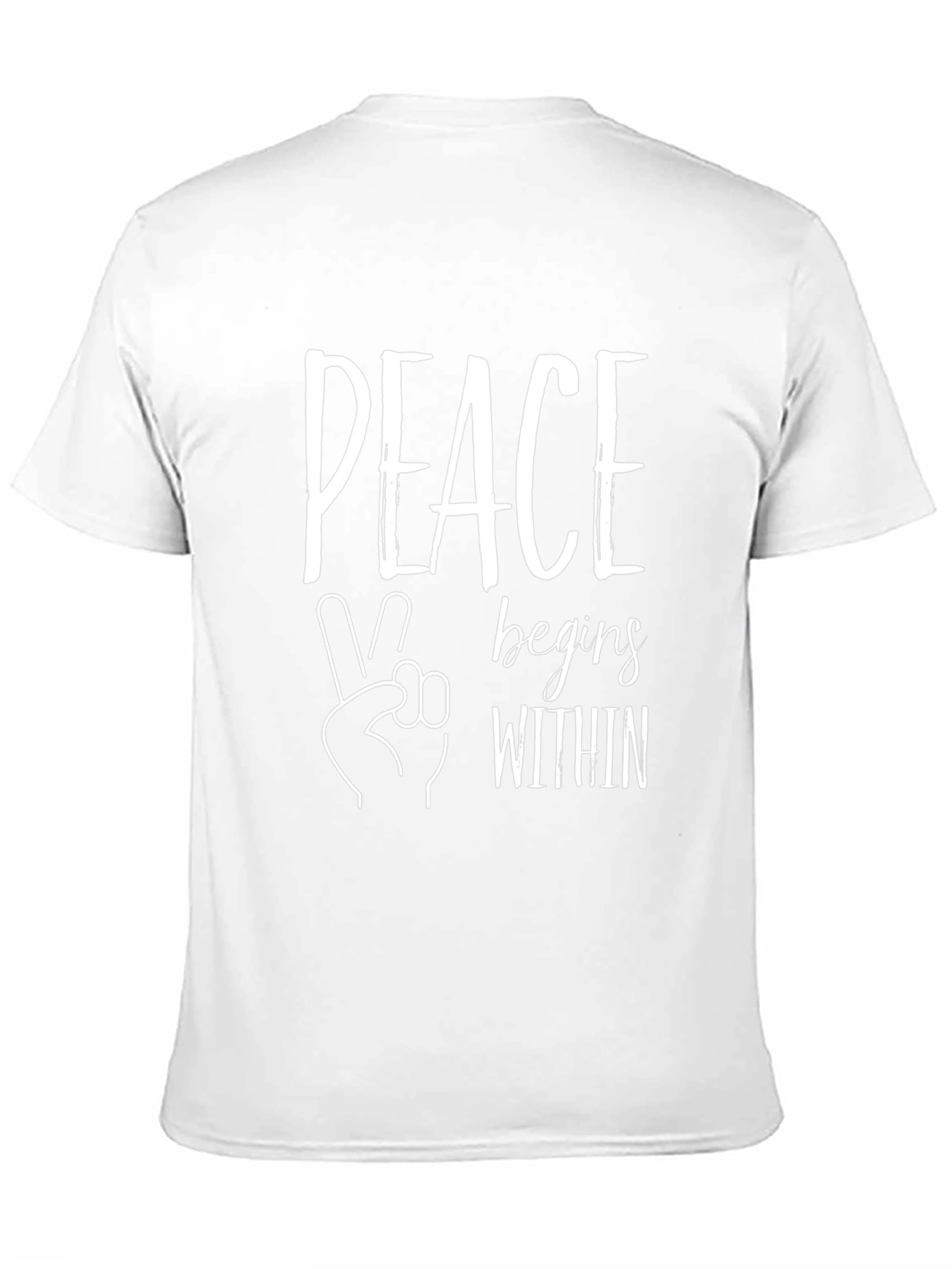 Peace Begins Within Graphic T-Shirt