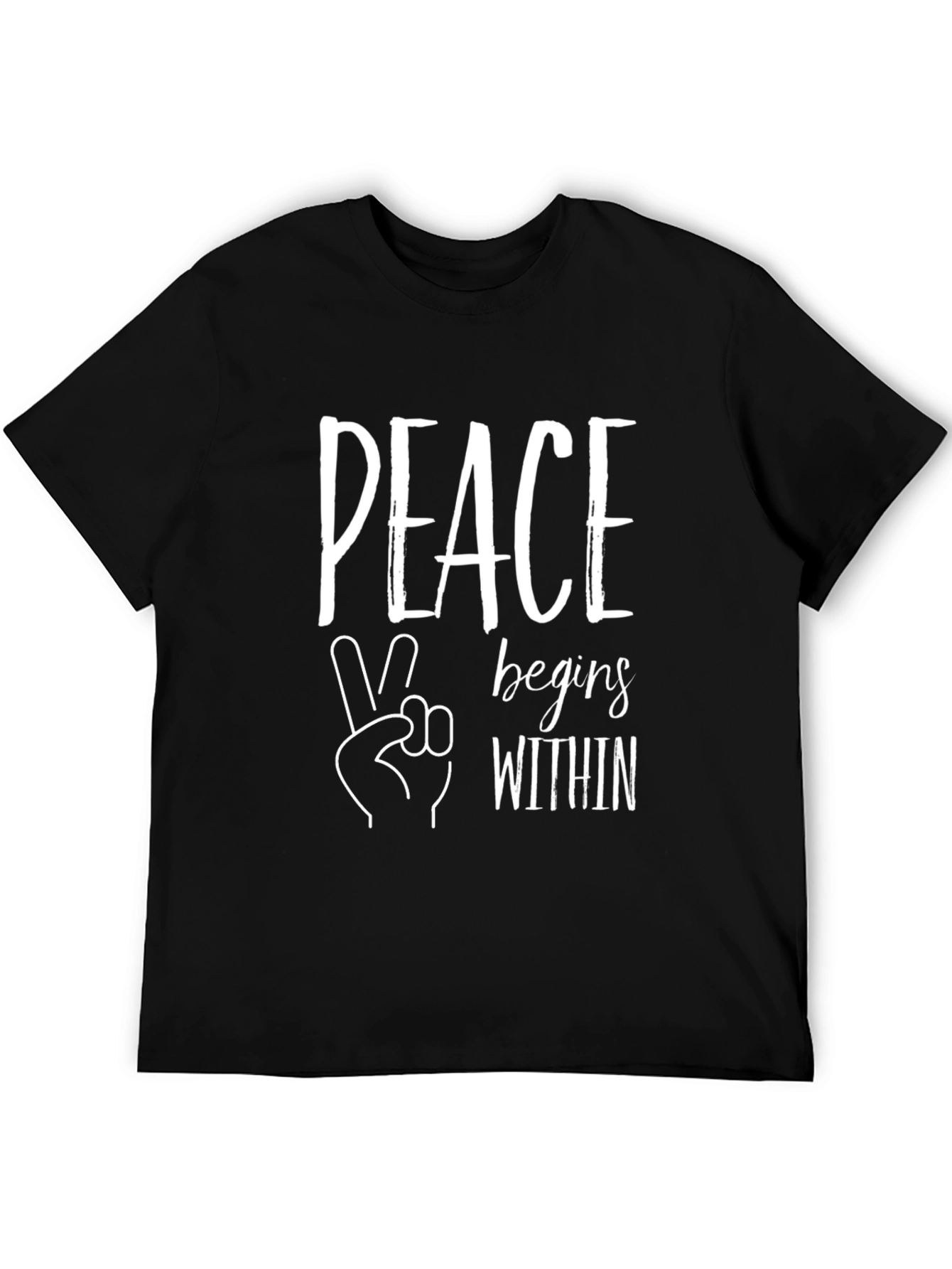 Peace Begins Within Graphic T-Shirt