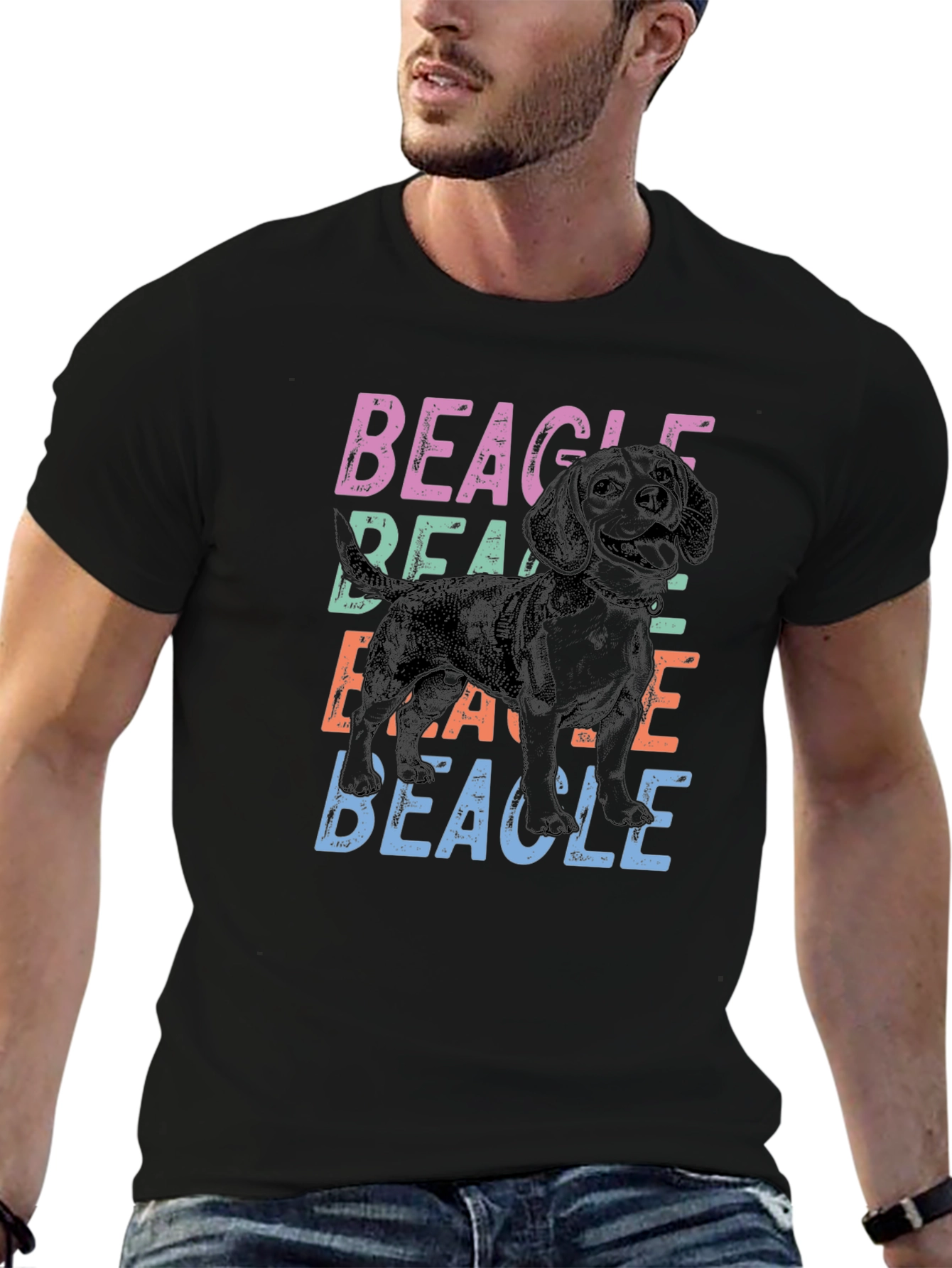 Beagle Dog Graphic Tee - Cute Animal Lover Gift