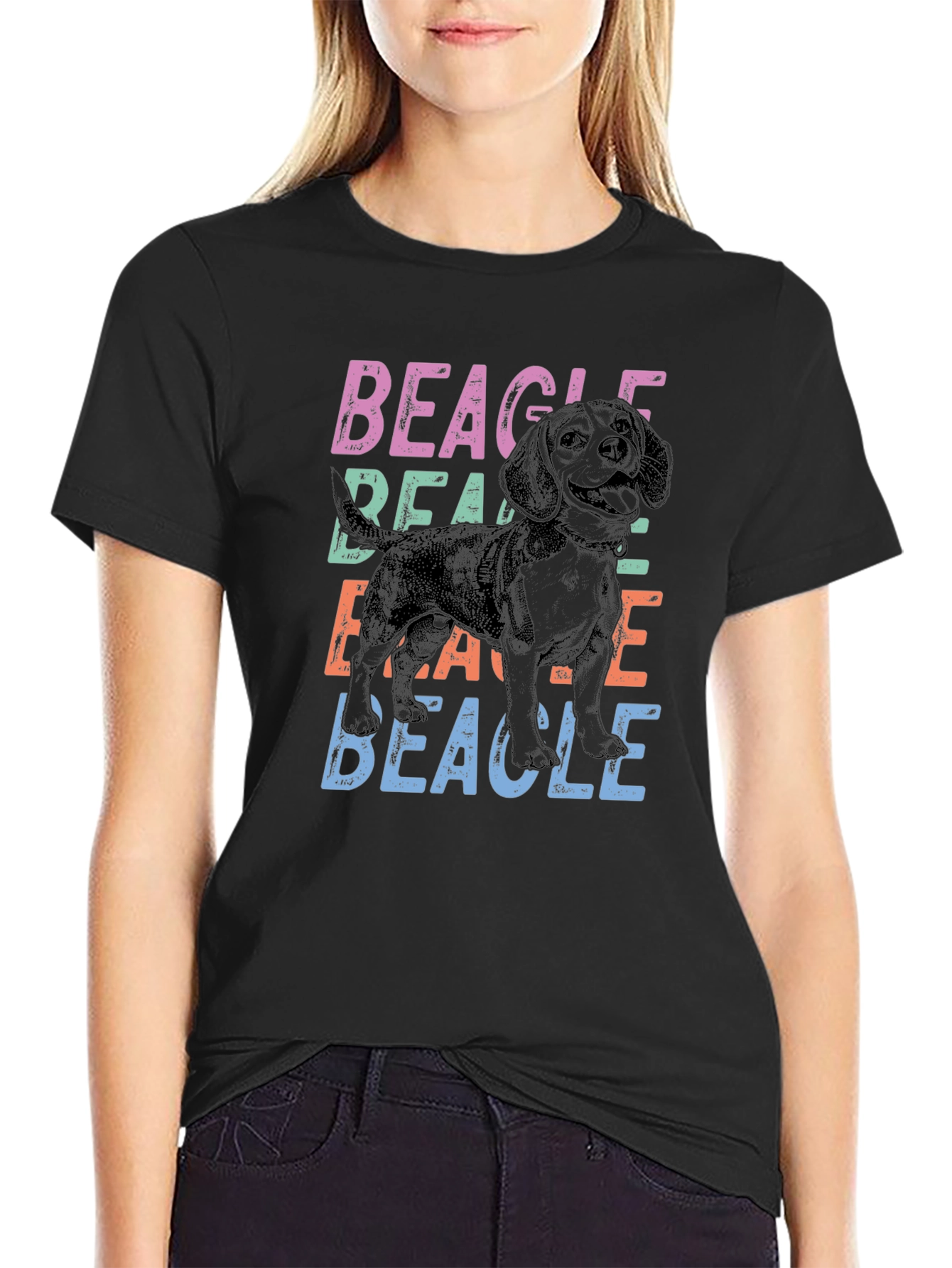 Beagle Dog Graphic Tee - Cute Animal Lover Gift