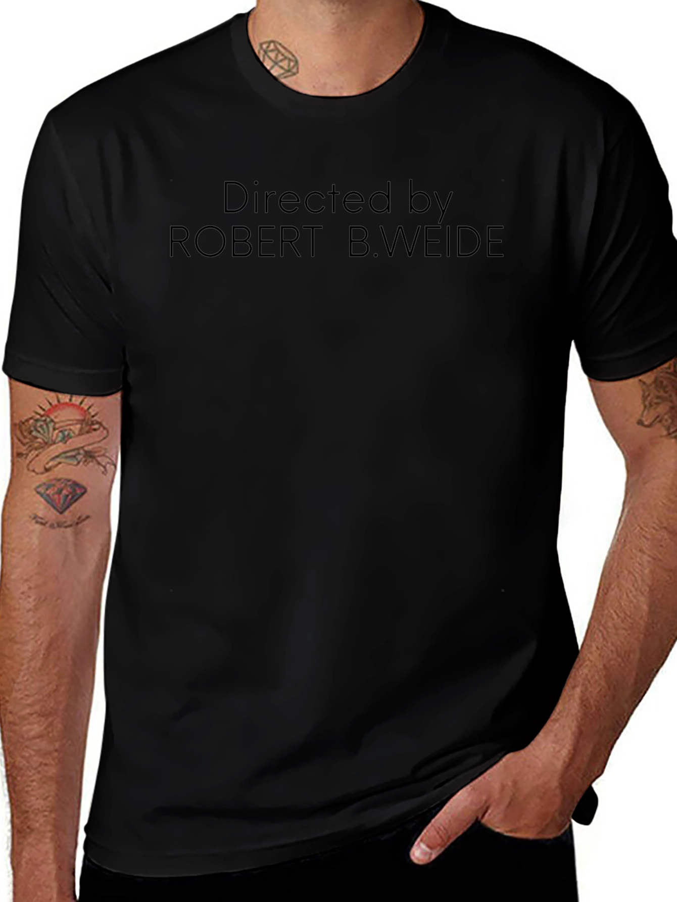 Directed by Robert B. Weide Black T-Shirt