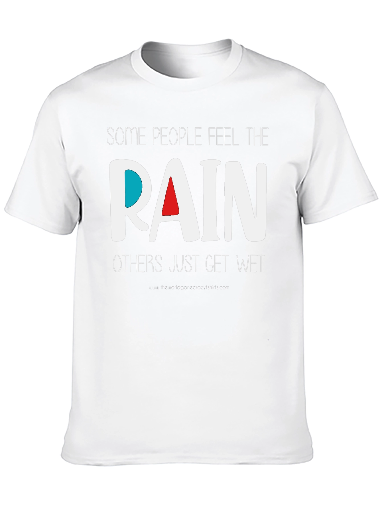 Rain T-Shirt - Feel the Rain - Unique Design