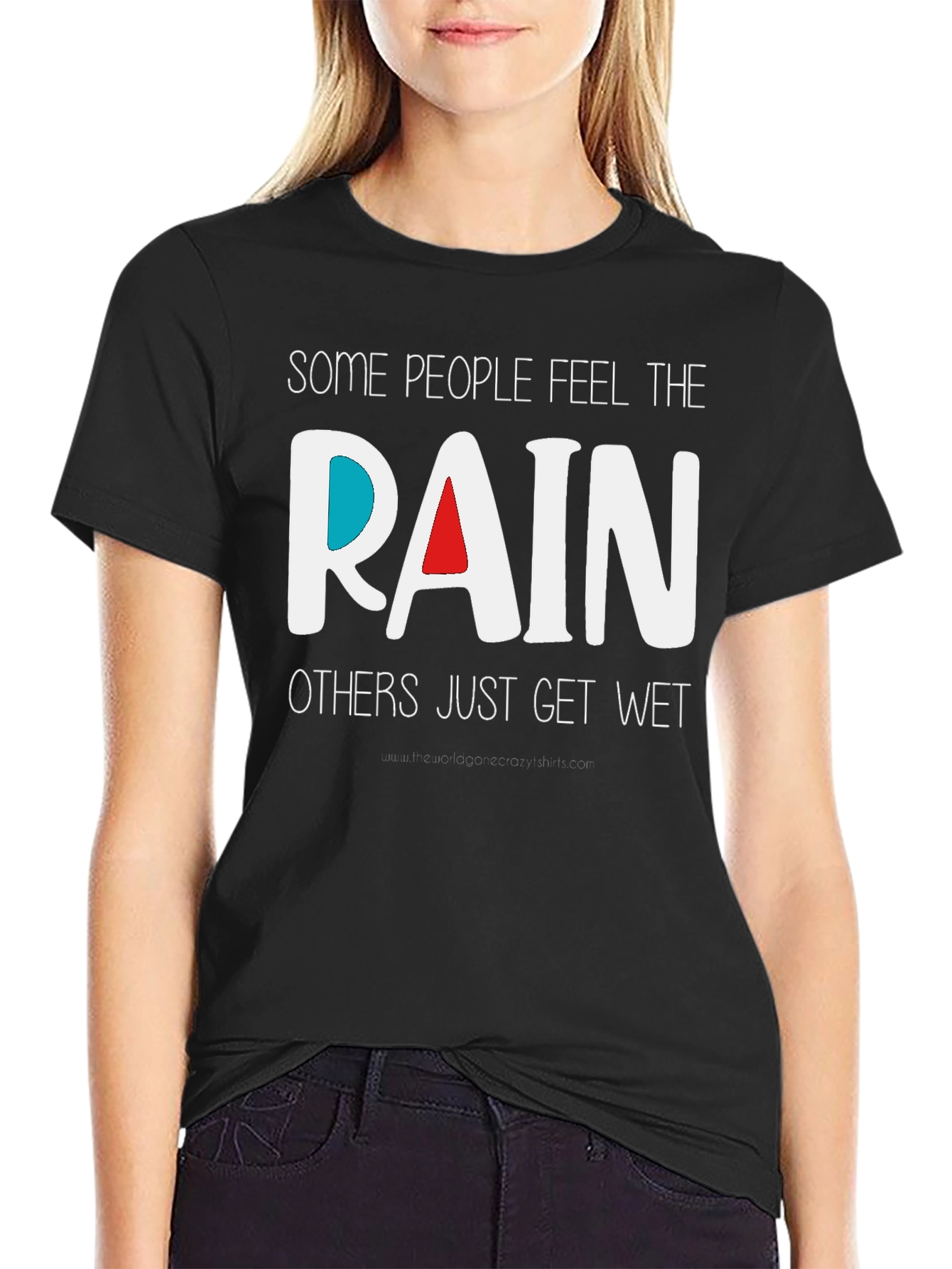 Rain T-Shirt - Feel the Rain - Unique Design