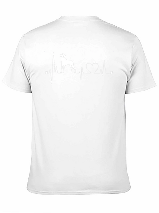 Dog Heartbeat Graphic Tee