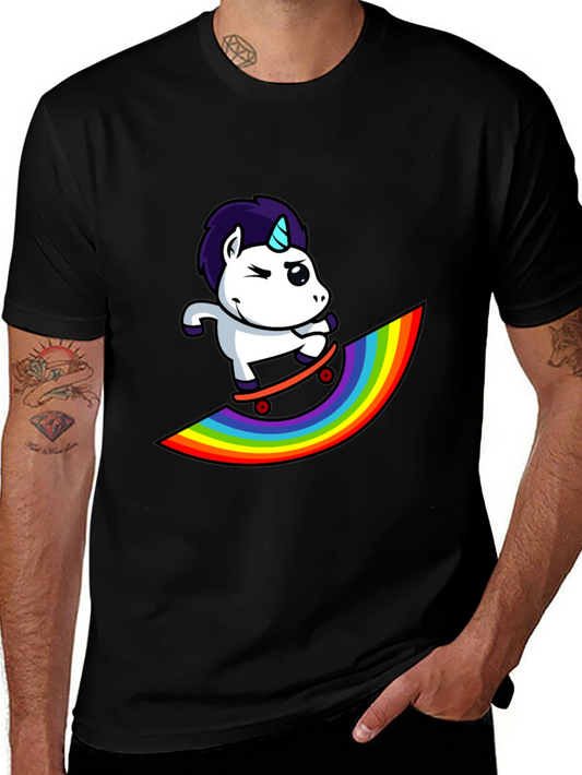 Unicorn Skateboard T-Shirt