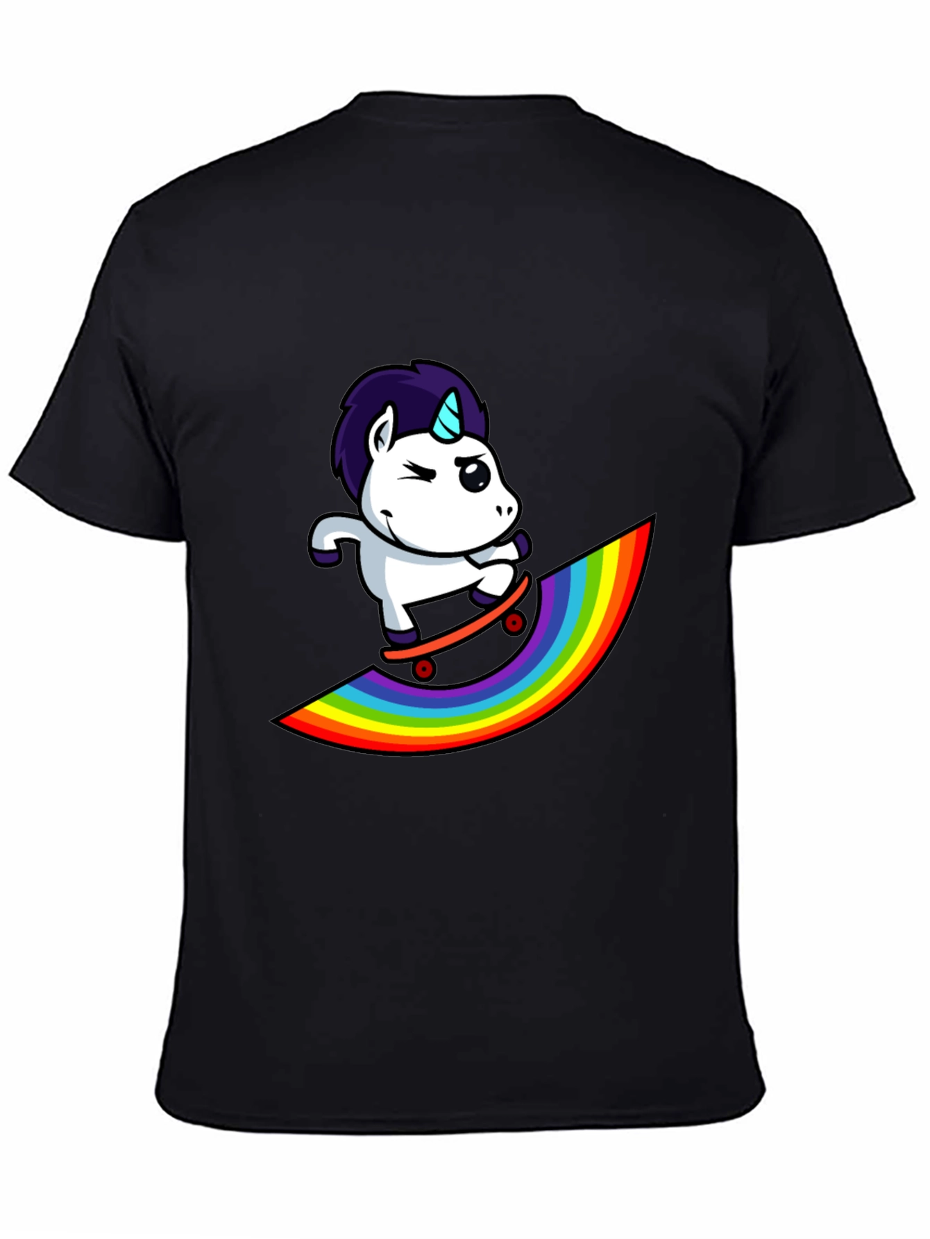 Unicorn Skateboard T-Shirt