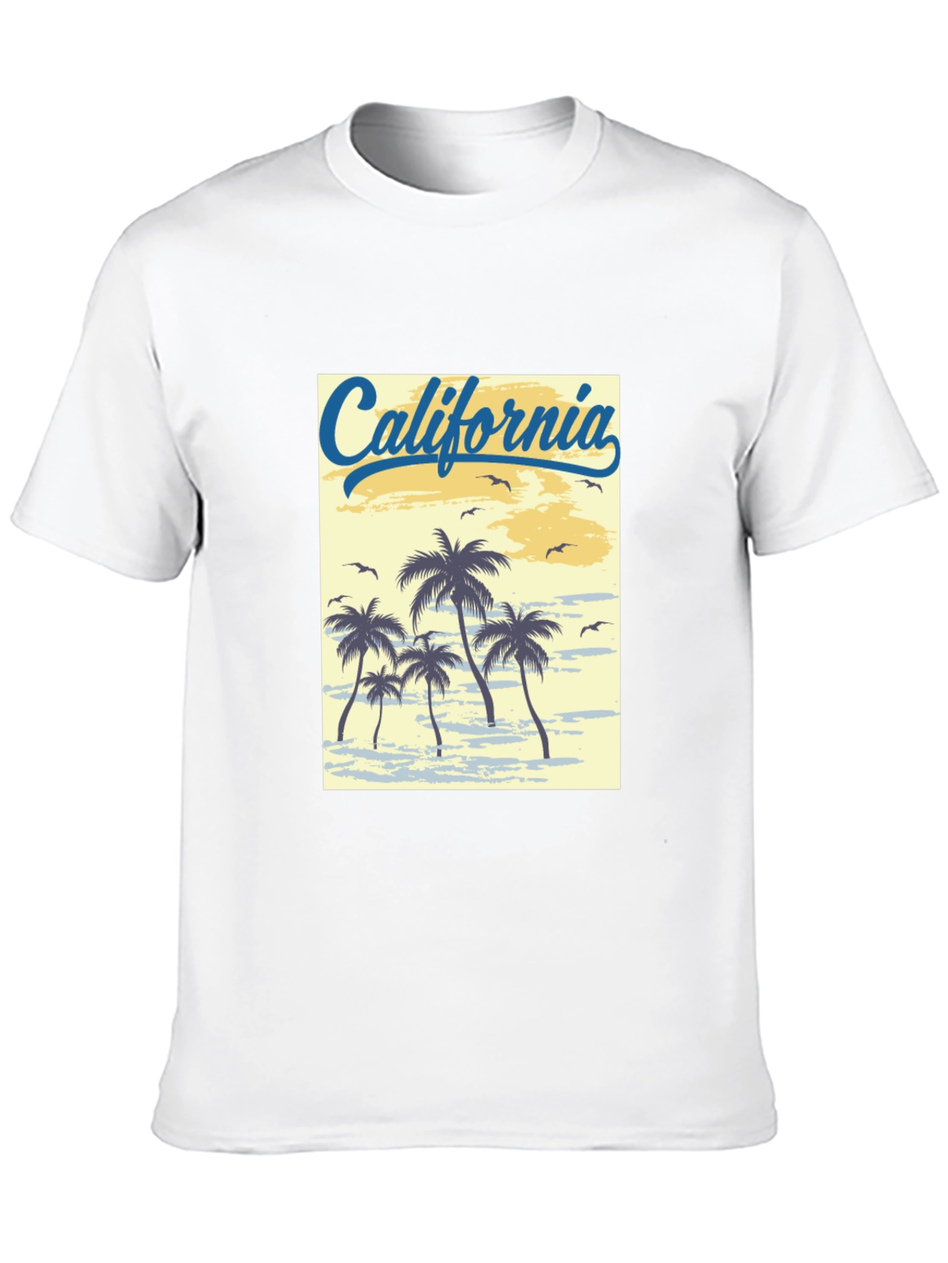 California Palms Graphic T-Shirt - Black